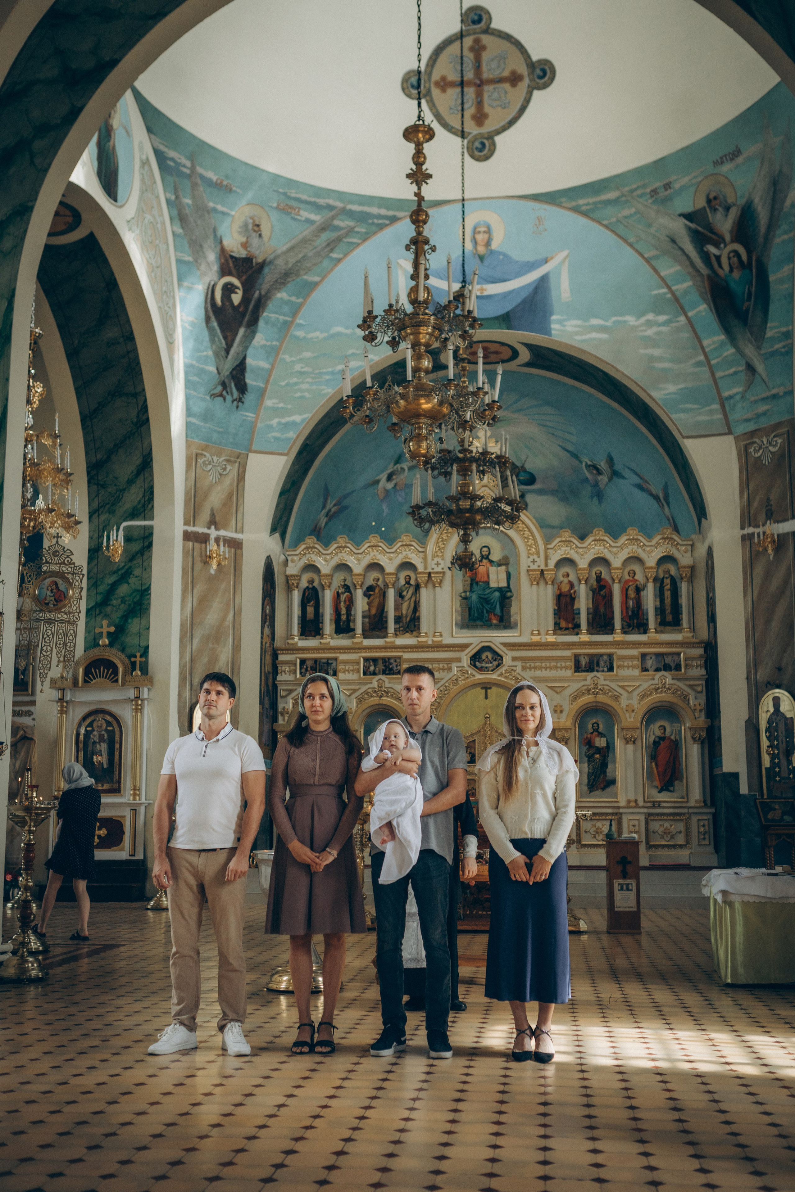 Крещение Тимофея. Семейный фотограф и фотограф на роды в Ростове-на-Дону Мухина Виктория