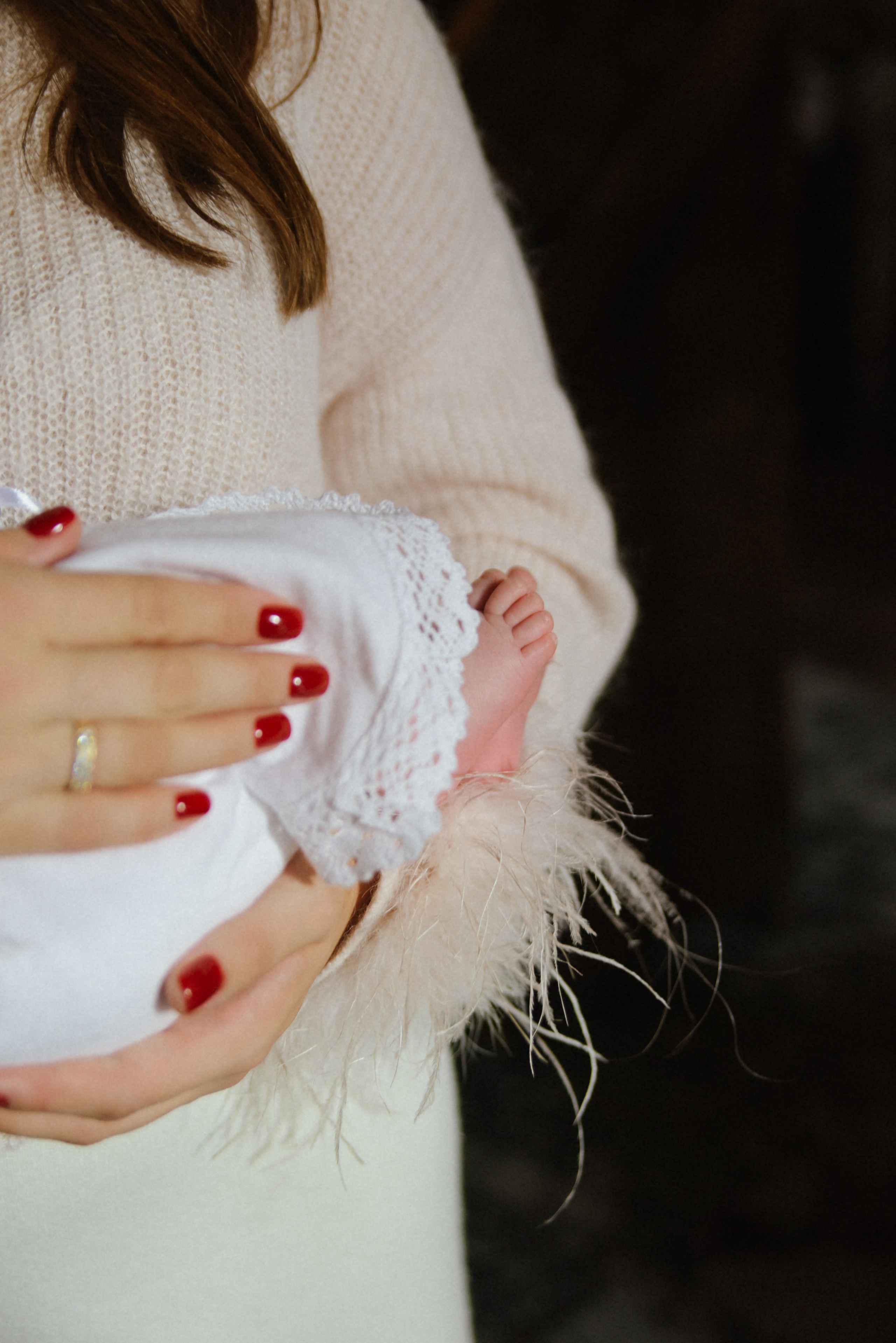 Таинство крещения Савва Храм Воскресения Словущего в Даниловской Слободе. Фотограф Лола Волна, город Москва