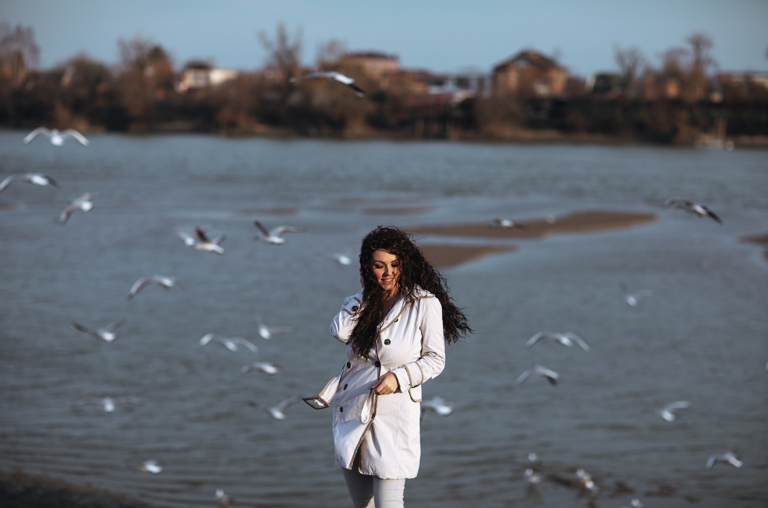 Фотосессия с чайками. Свадебный и семейный фотограф/видеограф в Краснодаре Наталья Осинская