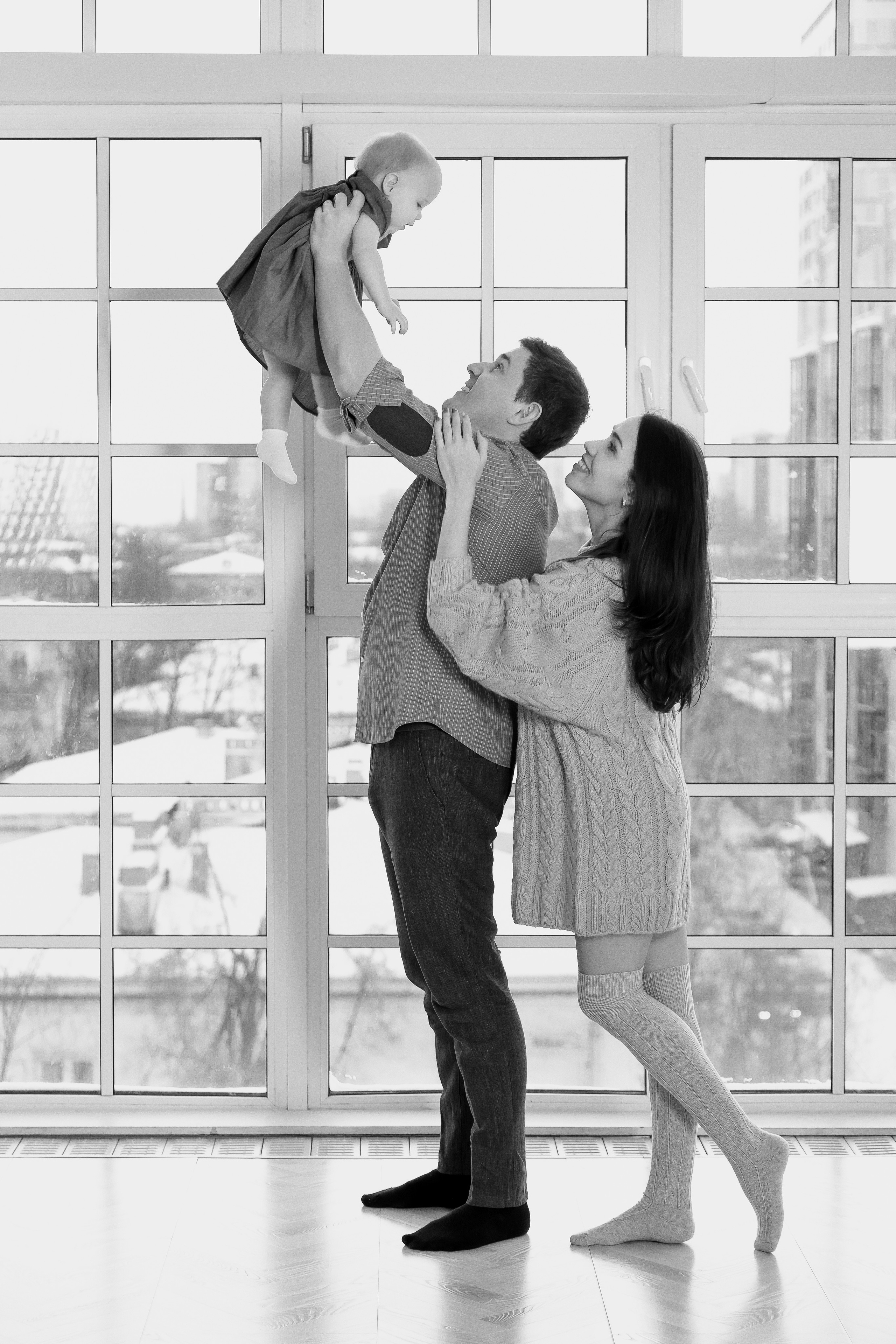 Семейная рождественская съёмка. Семейный и свадебный фотограф в Петербурге Евгения и Николай Шевчук