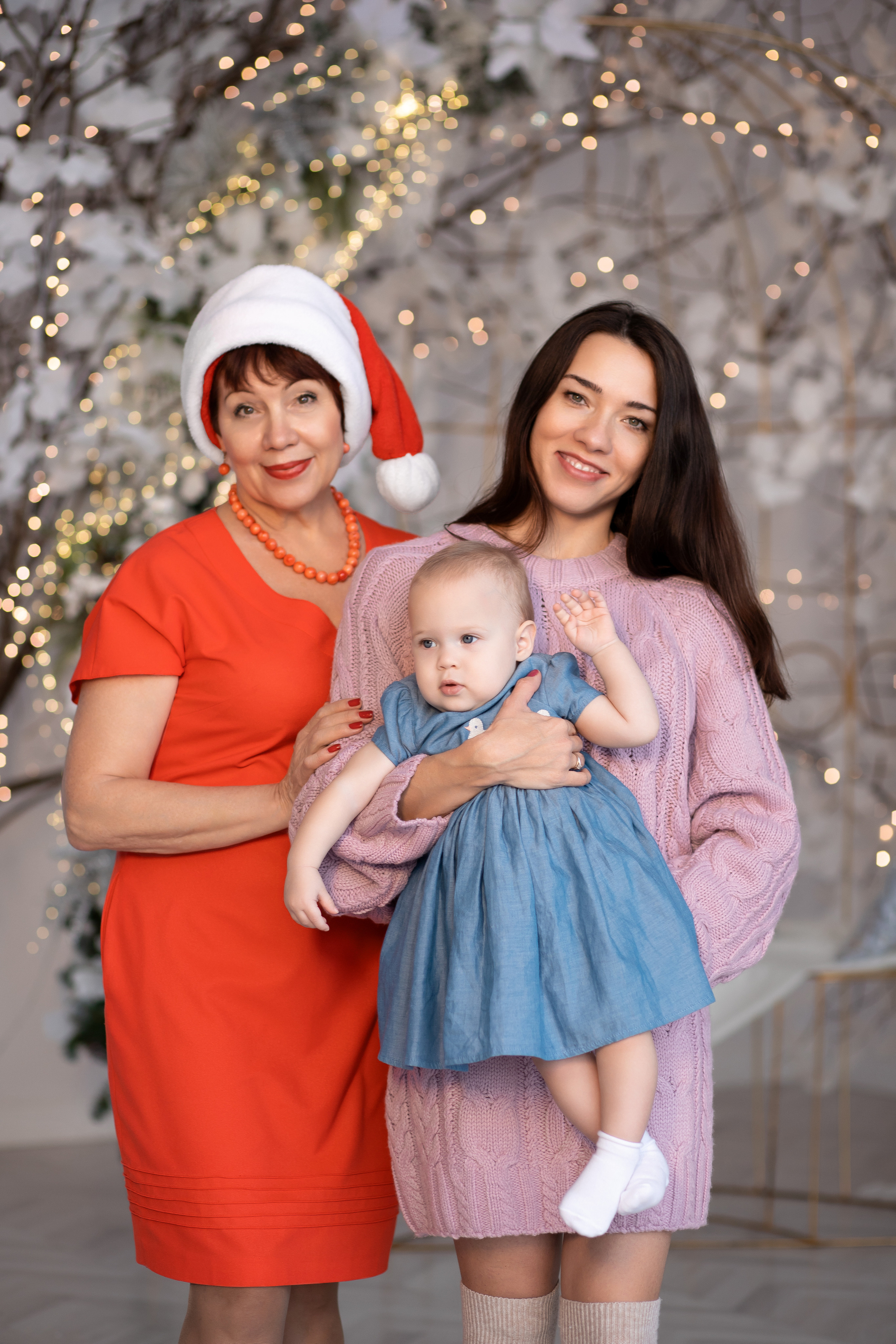 Семейная рождественская съёмка. Семейный и свадебный фотограф в Петербурге Евгения и Николай Шевчук