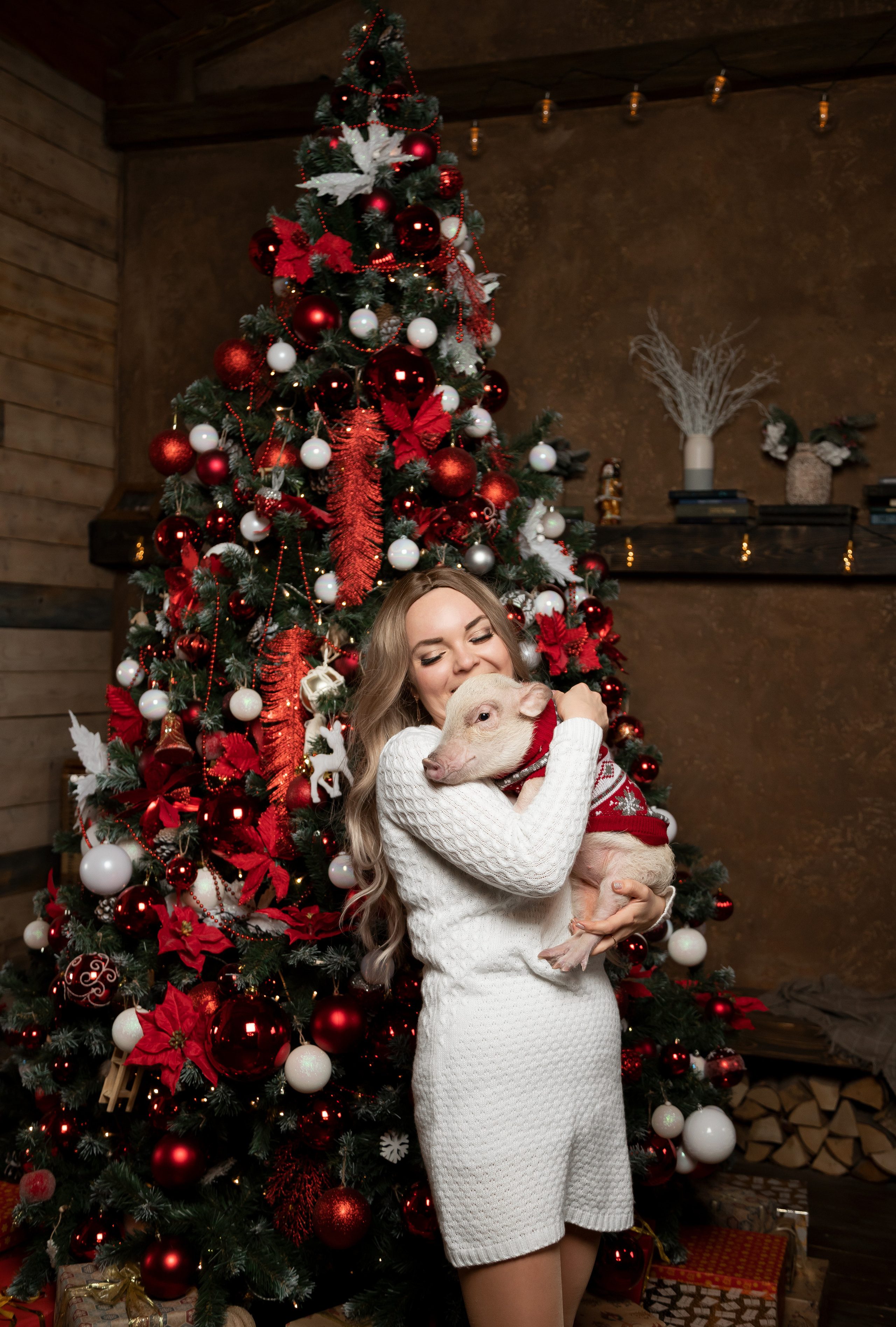 Джулия и Юлия. Новогодняя съёмка. Семейный и свадебный фотограф в Петербурге Евгения и Николай Шевчук