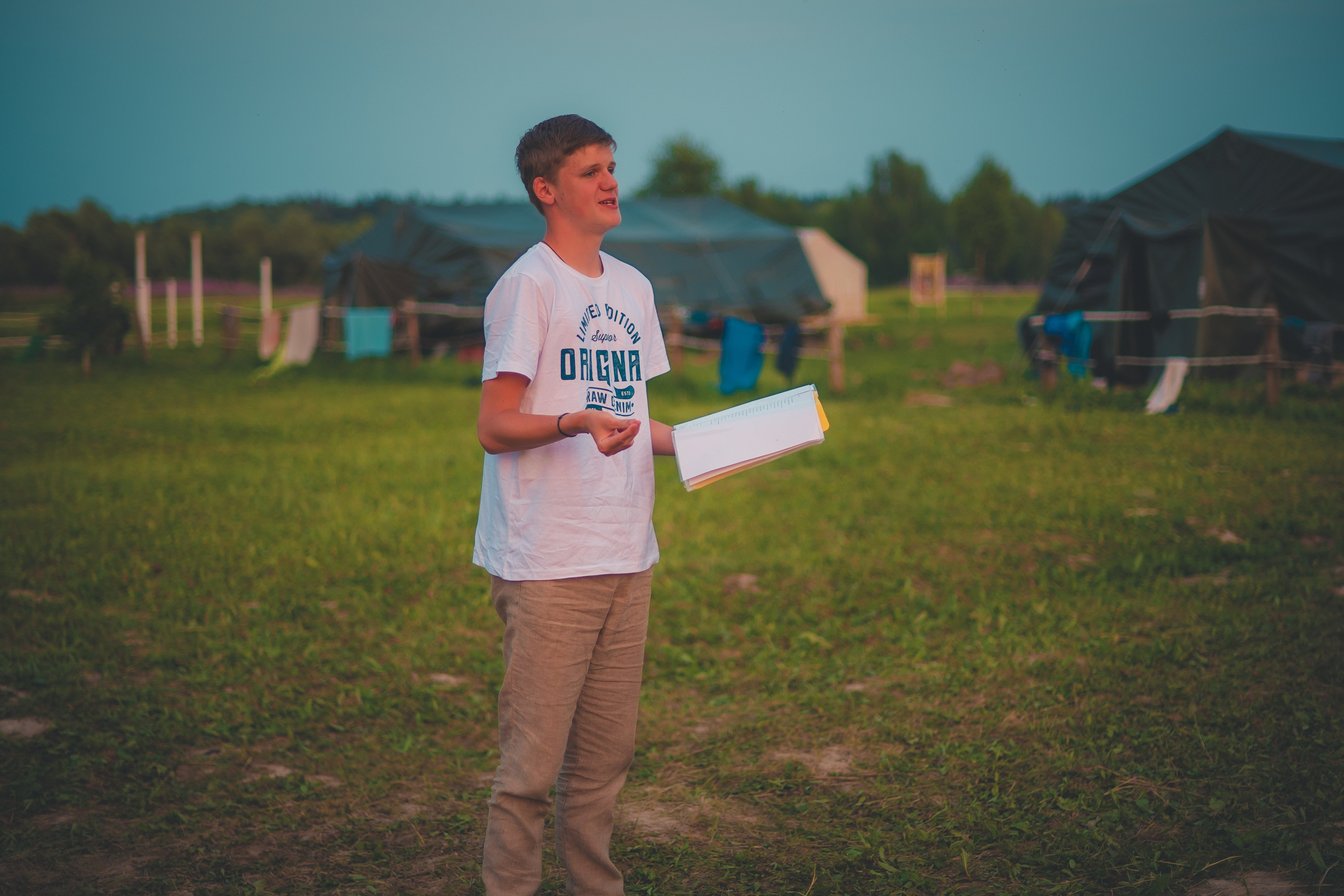 Детский лагерь — 3 смена 2023 год. Иван Кубик — фотограф и видеограф