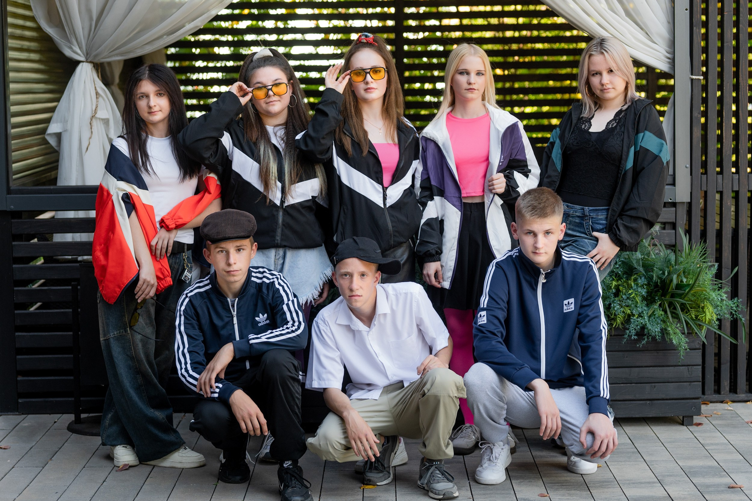 В парке. Выпускные альбомы и Школьный фотограф в Алексеевке, Бирюче, Красном