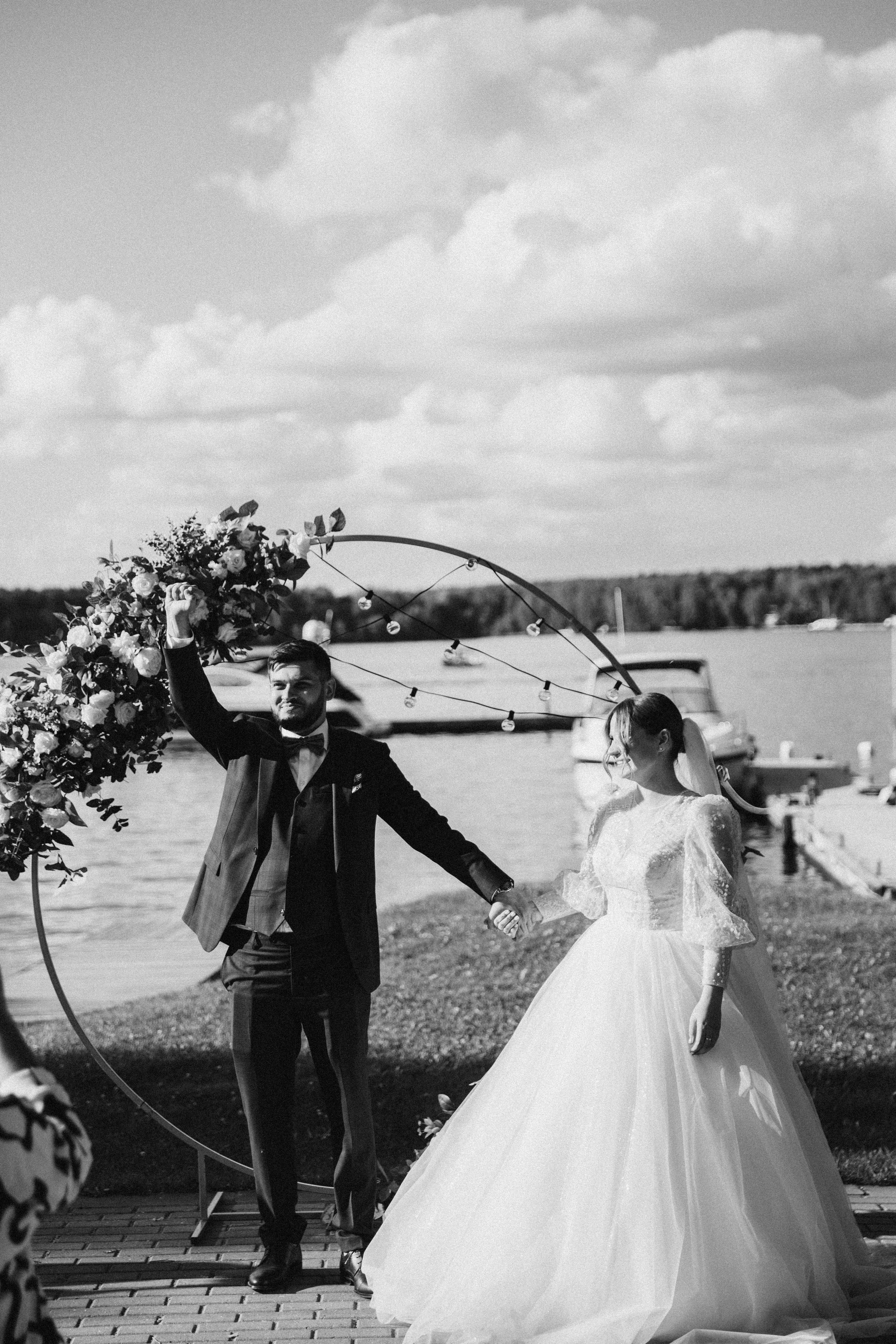 Настя и Витя | Rodina Yaht Club. Свадебный фотограф Ангелина Зотова | Обнинск, Москва, Калуга