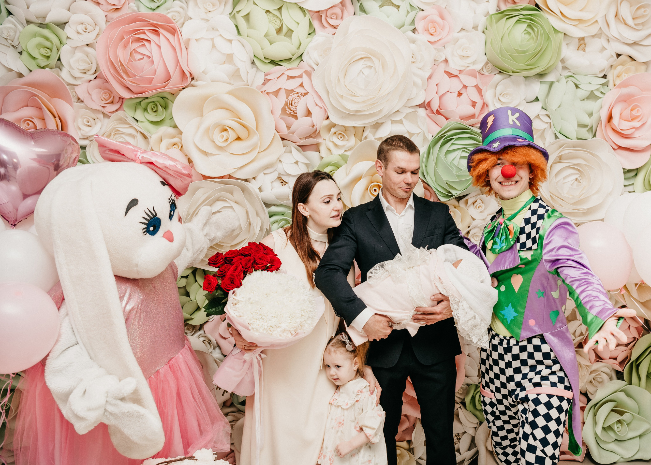 Выписка малышки. ГКБ 67 им. Ворохобова. Фотограф на выписку из роддома в Москве и МО
