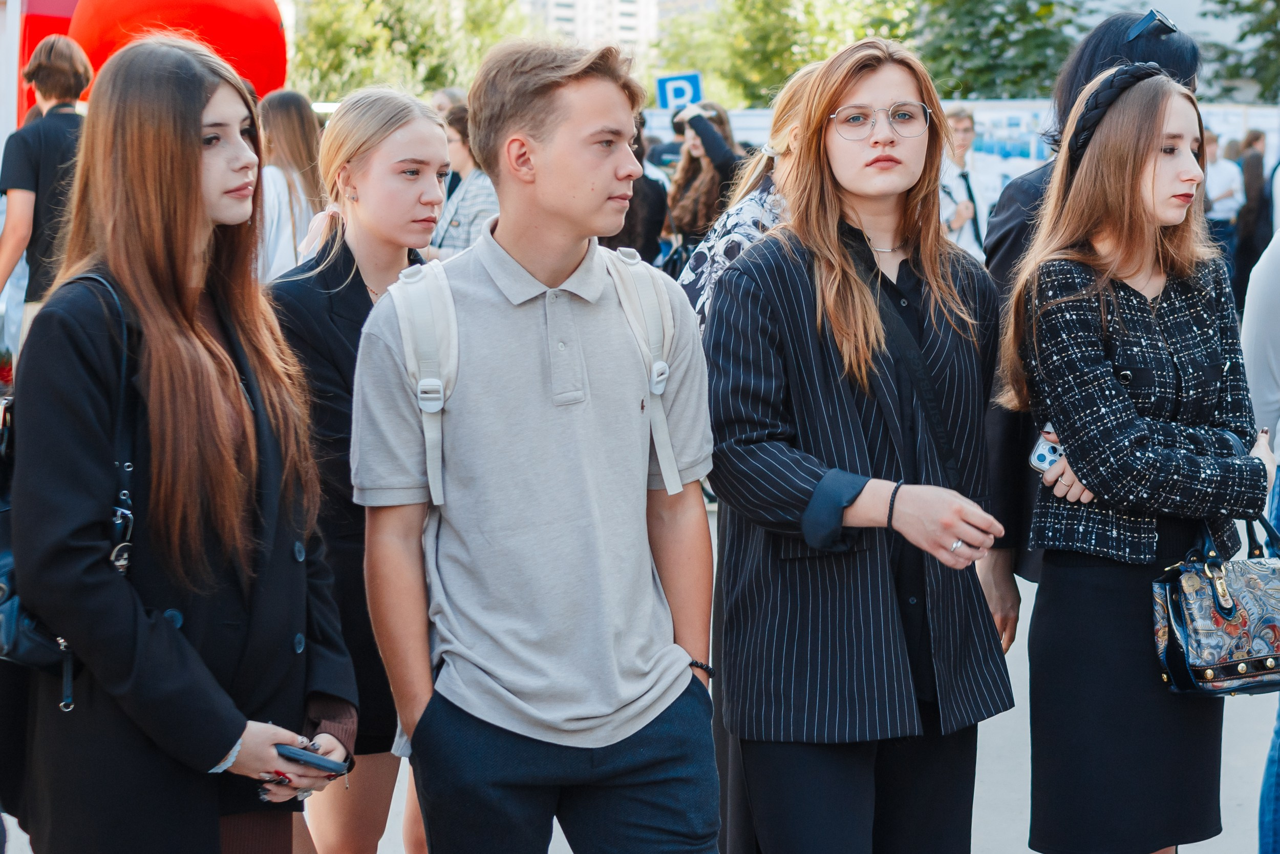 Первое сентября Самарского университета. Ksenia de Rossi | Съемка в Самаре