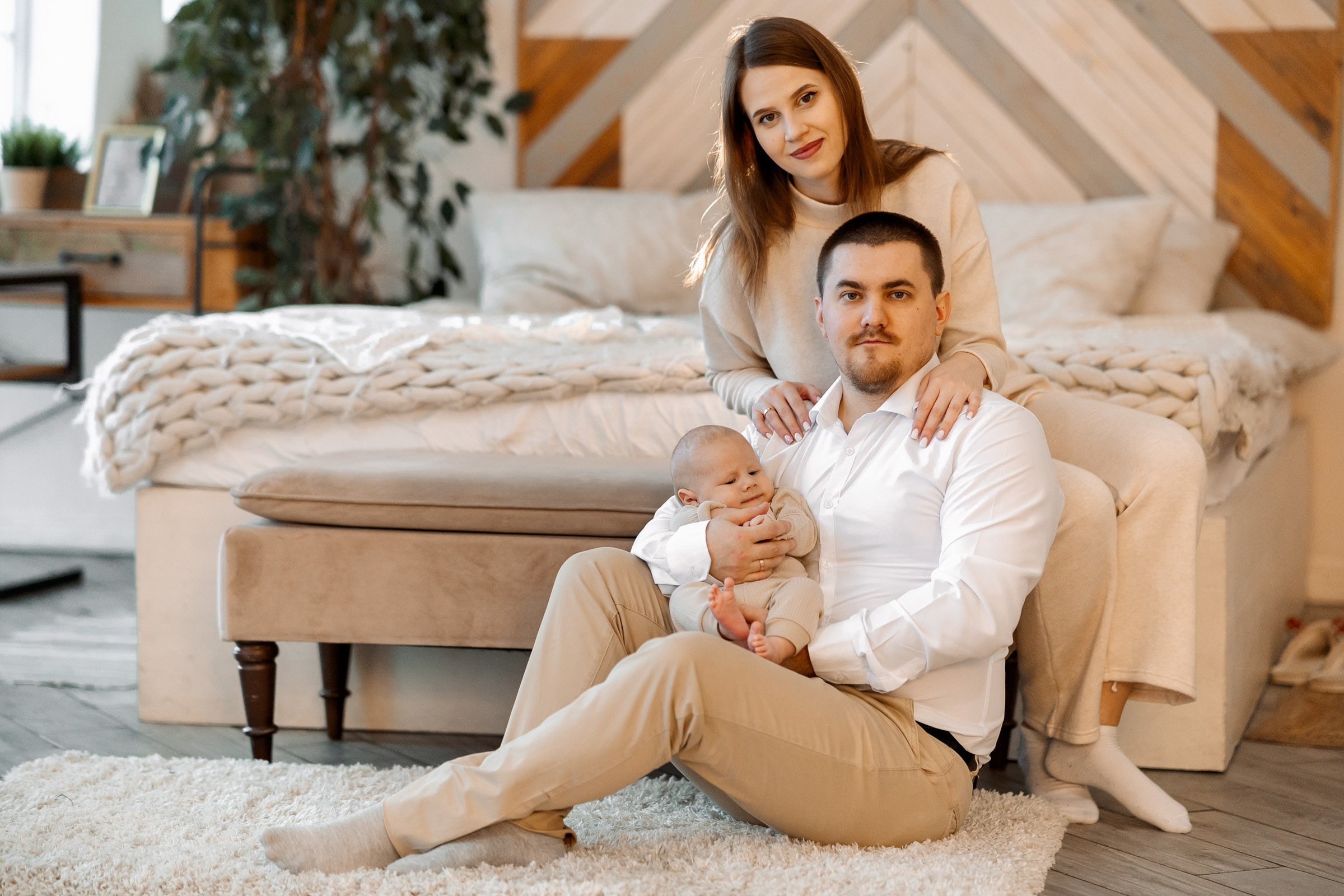 Новогодняя нежность. Семейный Фотограф в Москве Евгения Симоненко