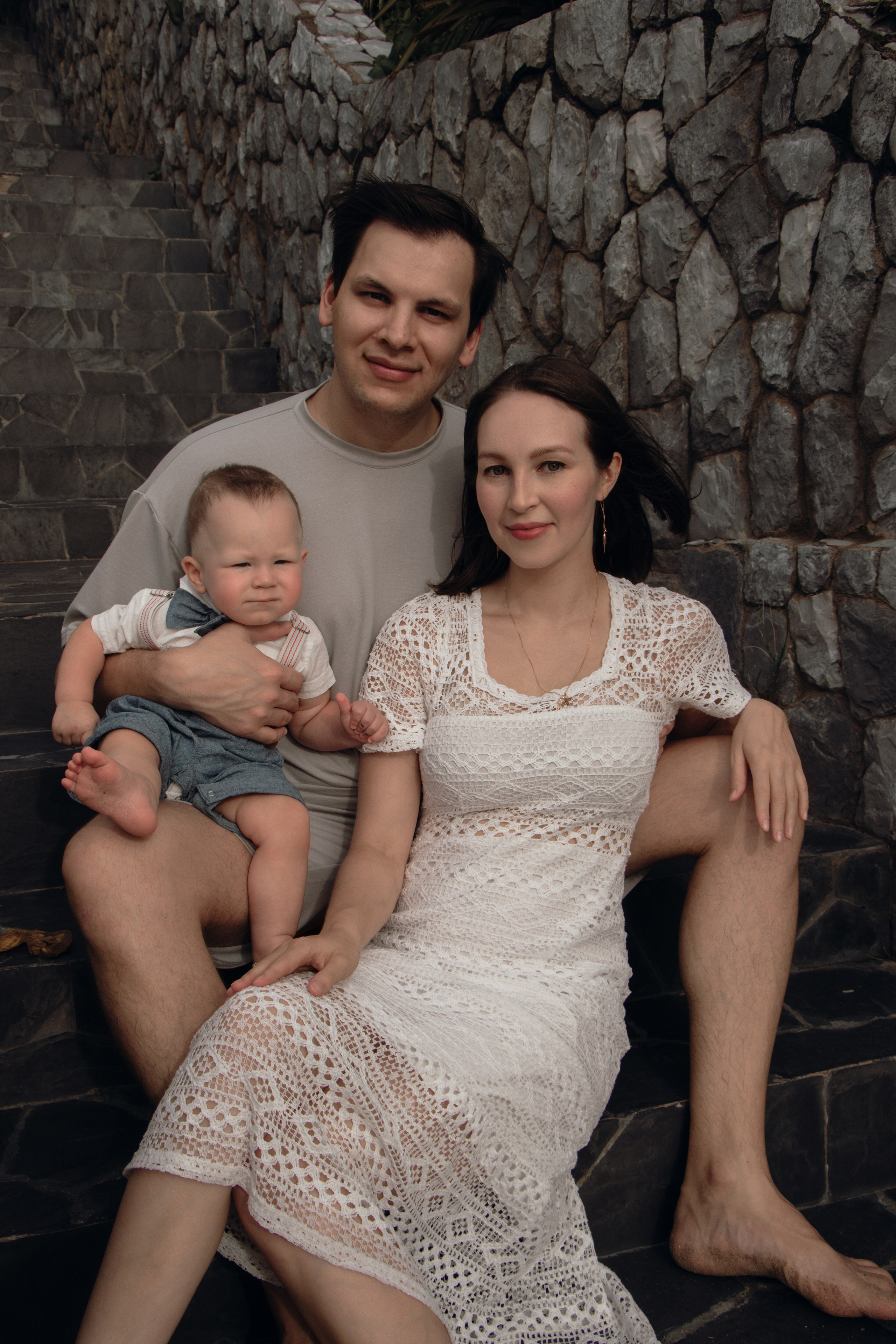 Nadezhda, Aman and Yevgeny. Portrait photographer in Thailand