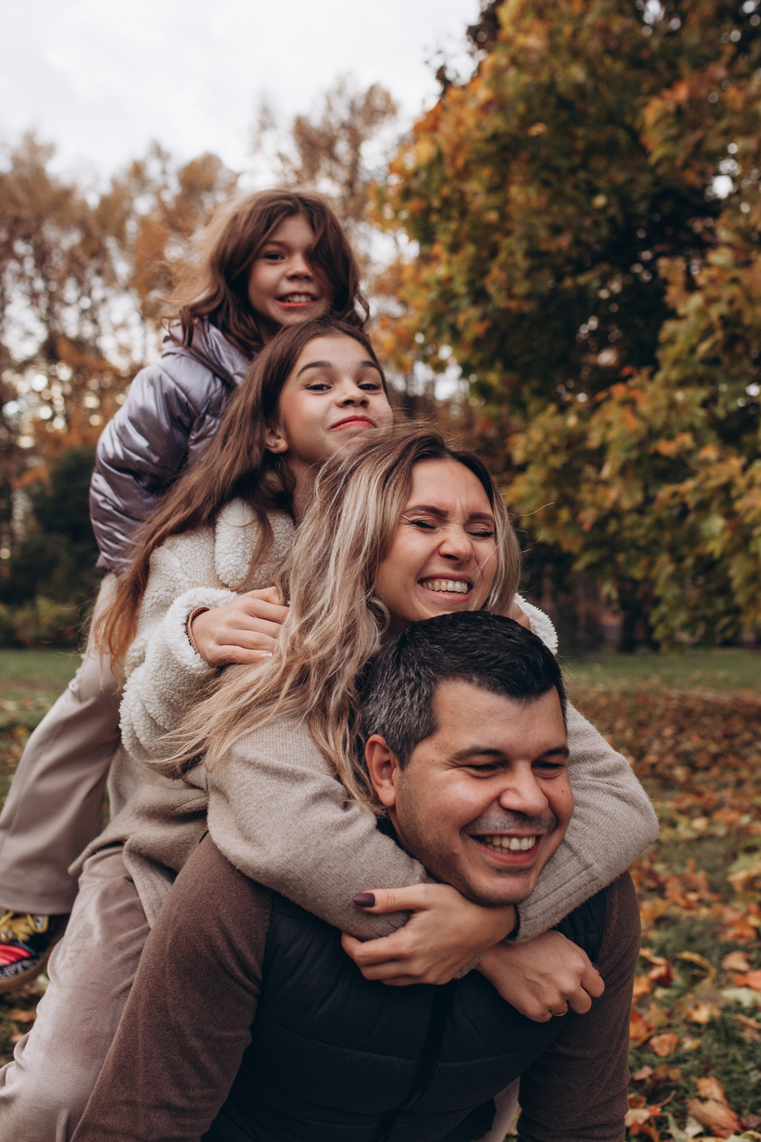 Чудесная четверка. Семейный фотограф Полина Сарина Москва