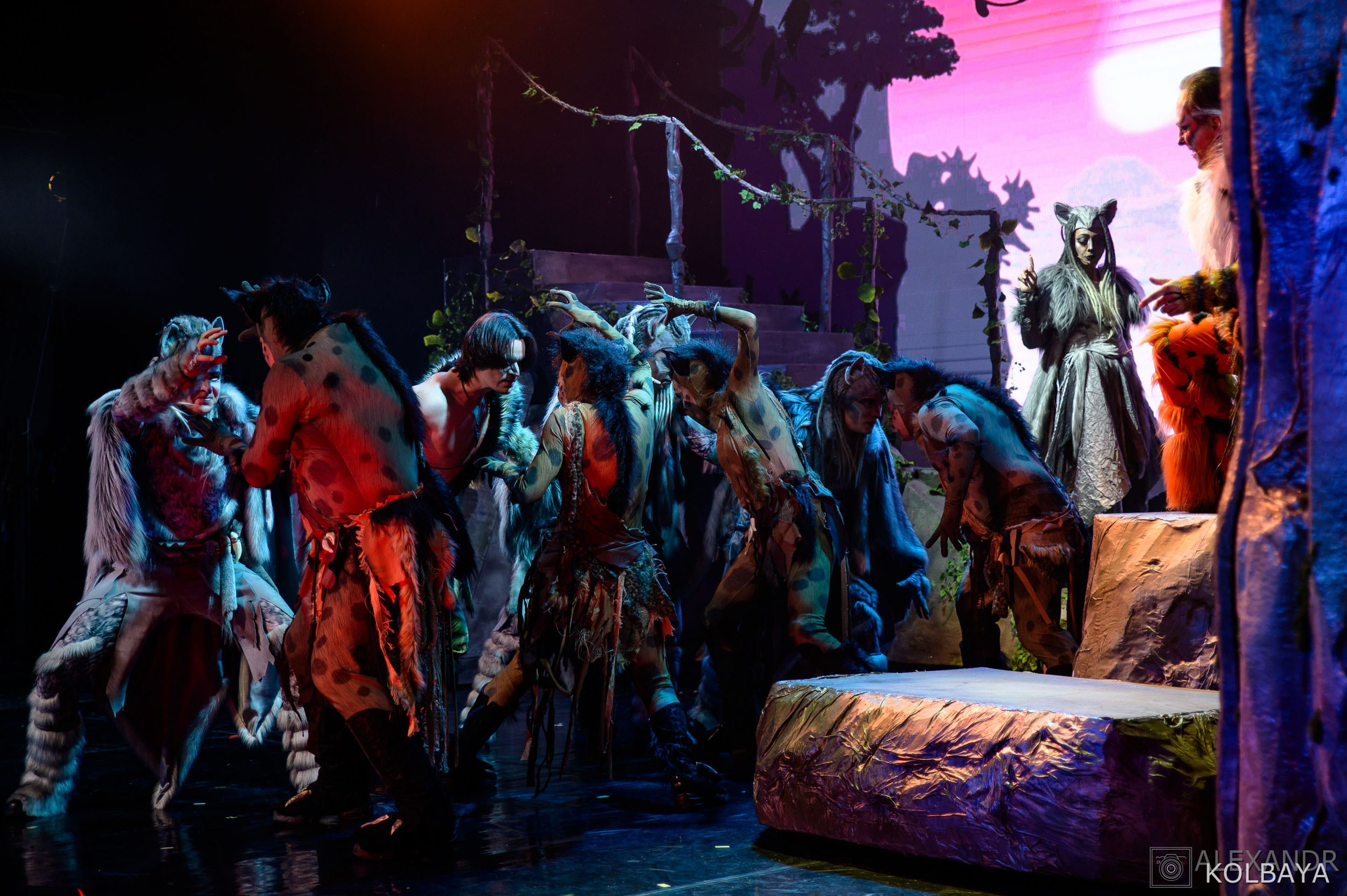 Мюзикл «Маугли». Концертный и театральный репортажный фотограф в Москве Александр Колбая
