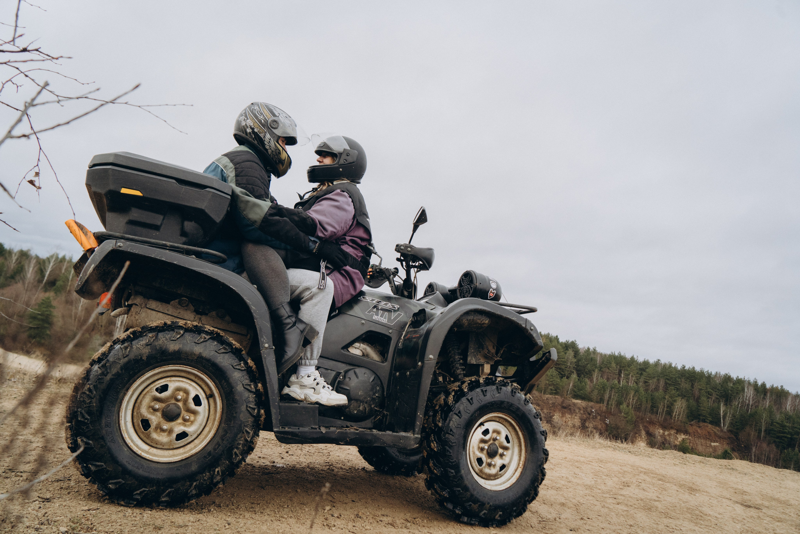 Лав Стори на квадрике. Лиза Фирстова