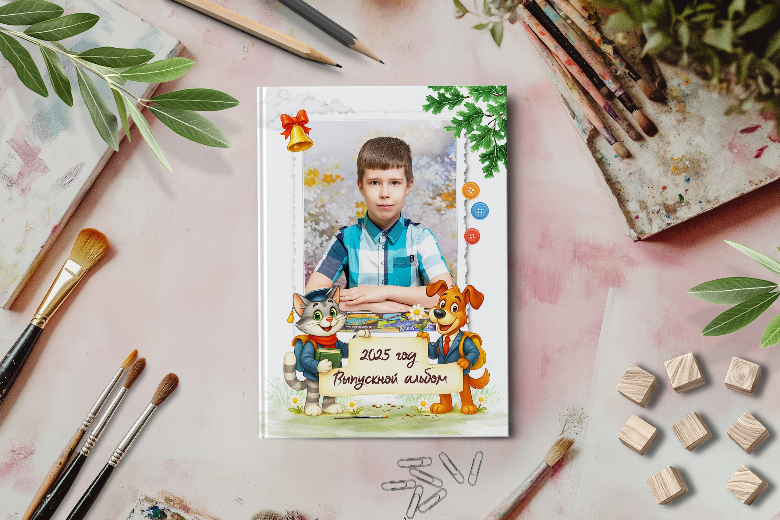 Дизайн Простоквашино. Шаблоны и дизайны выпускных альбомов и фотокниг