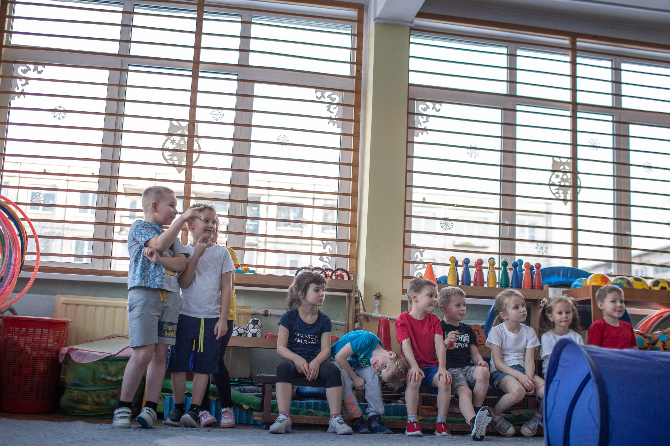 День в саду_ЗИМА_2023 год. Семейный фотограф в Санкт-Петербурге