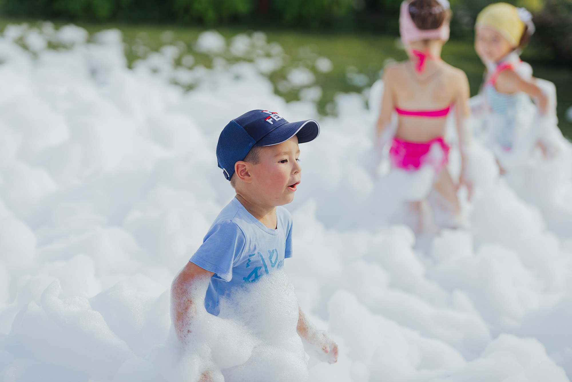 Детский день рождения с аниматором, пенная вечеринка. Свадебный и репортажный фотограф в Ярославле Евгений Сальников