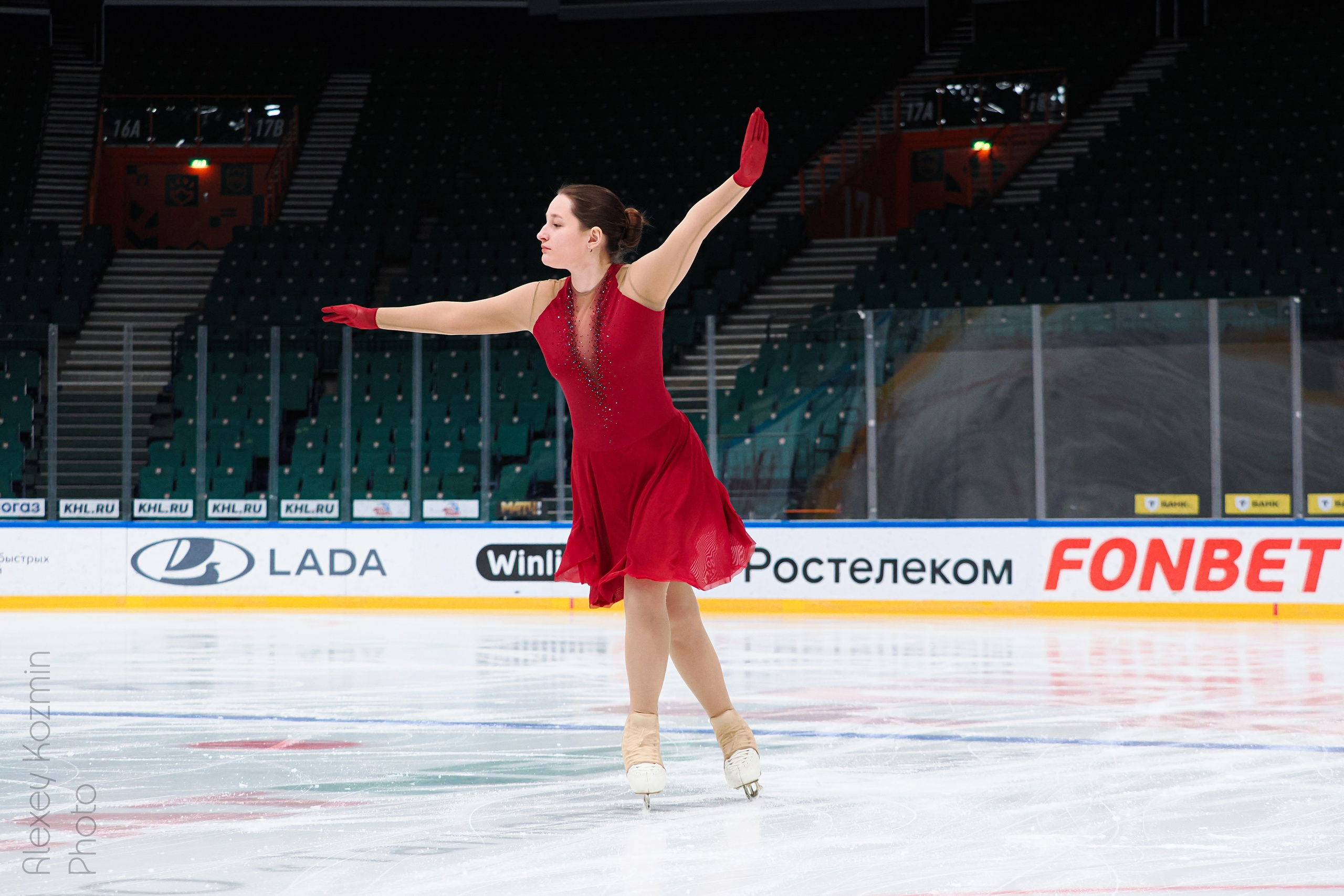 Фигурное катание (Татнефть Арена, г. Казань). Репортажный фотограф Алексей Козьмин