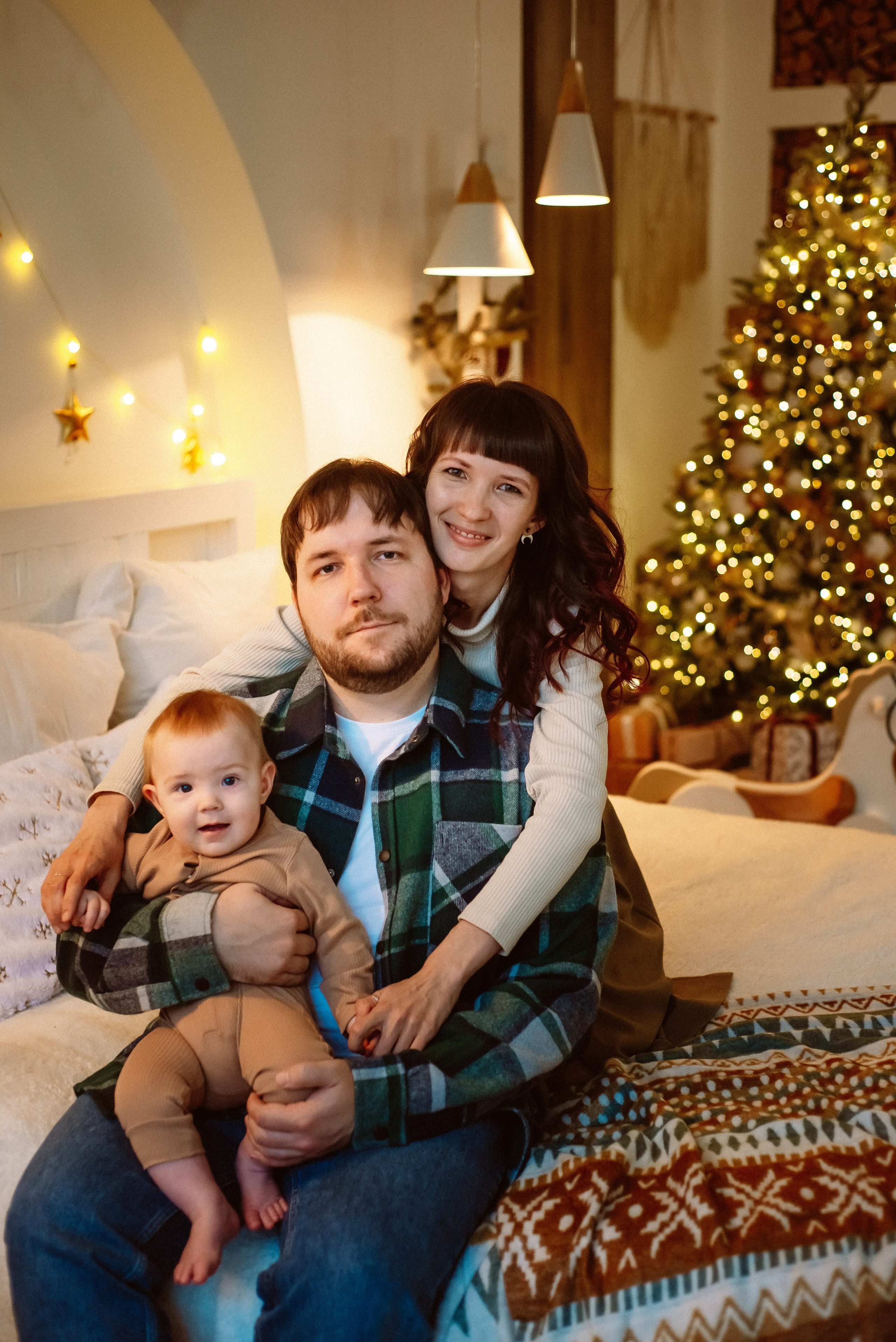 В канун нового года Алена+Андрей+Артем