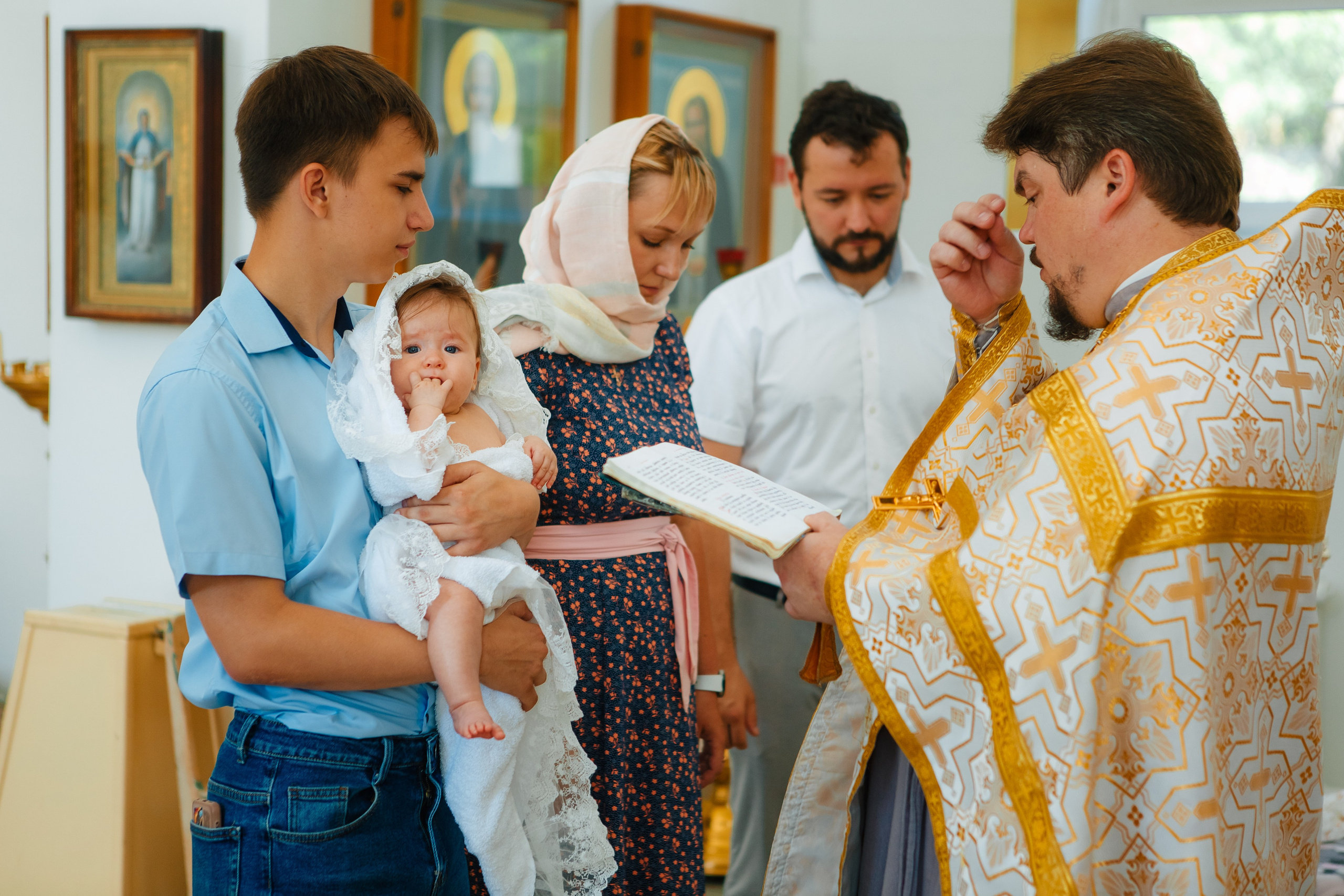 Крестины. Фотограф Александра Рышкова