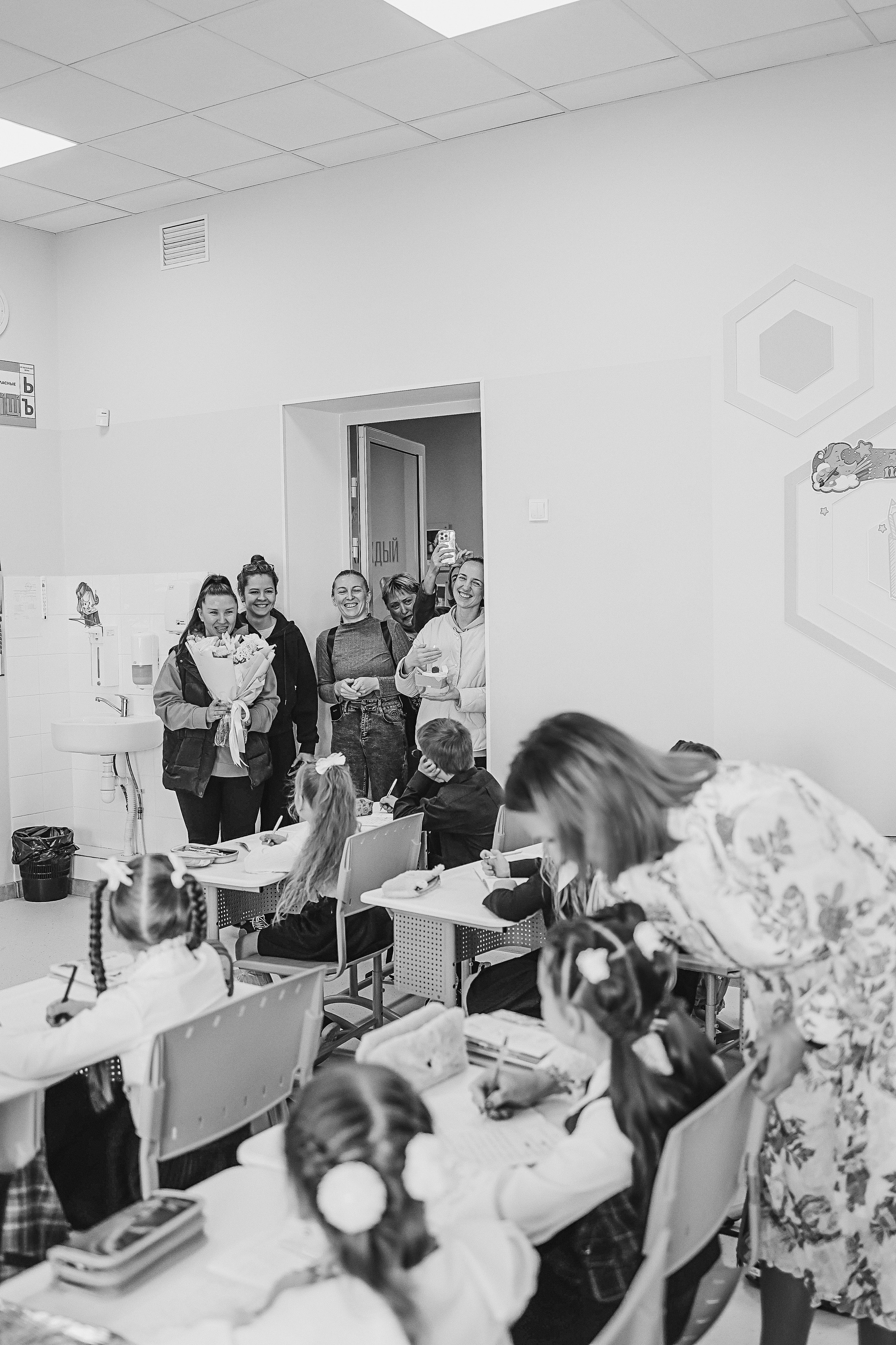 Один день в школе 1 класс. Семейный фотограф Тюмень, фотограф на роды Салмина Мария