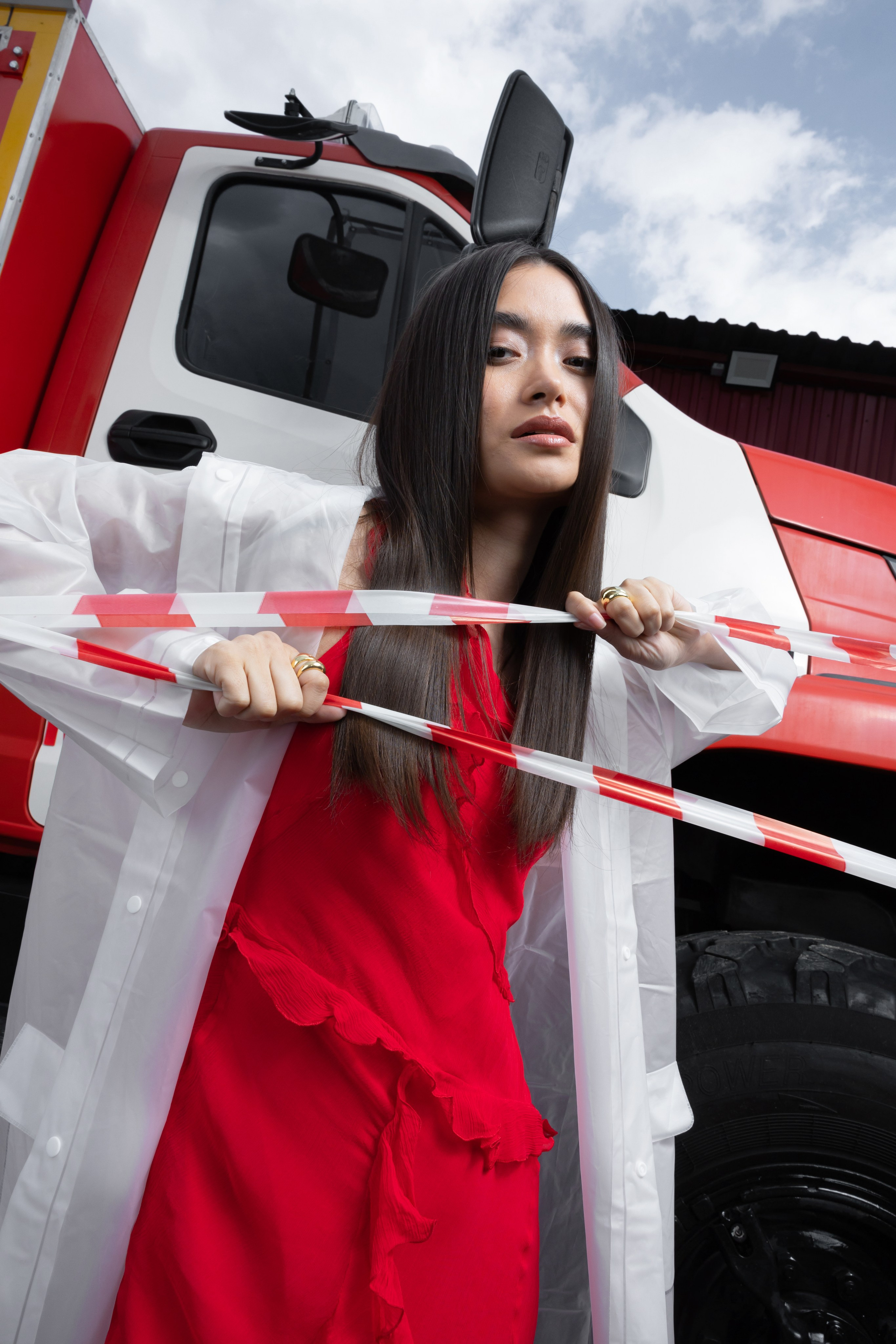 ПОЖАРНАЯ МАШИНА. Елизавета Федотова | фэшн-фотограф