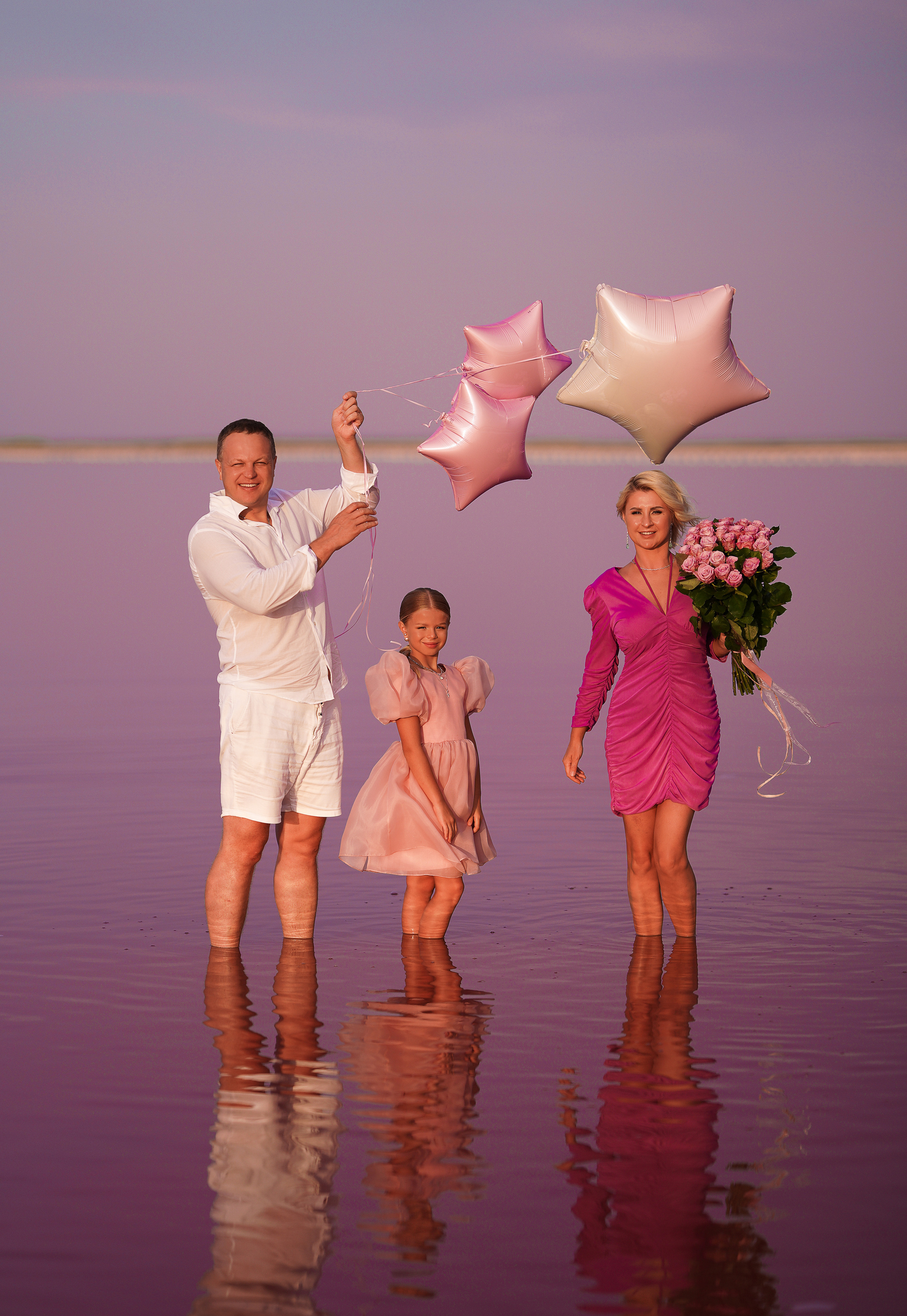 Розовое озеро Сасык-Сиваш (Евпатория). Фотограф в Крыму Лебедева Александра