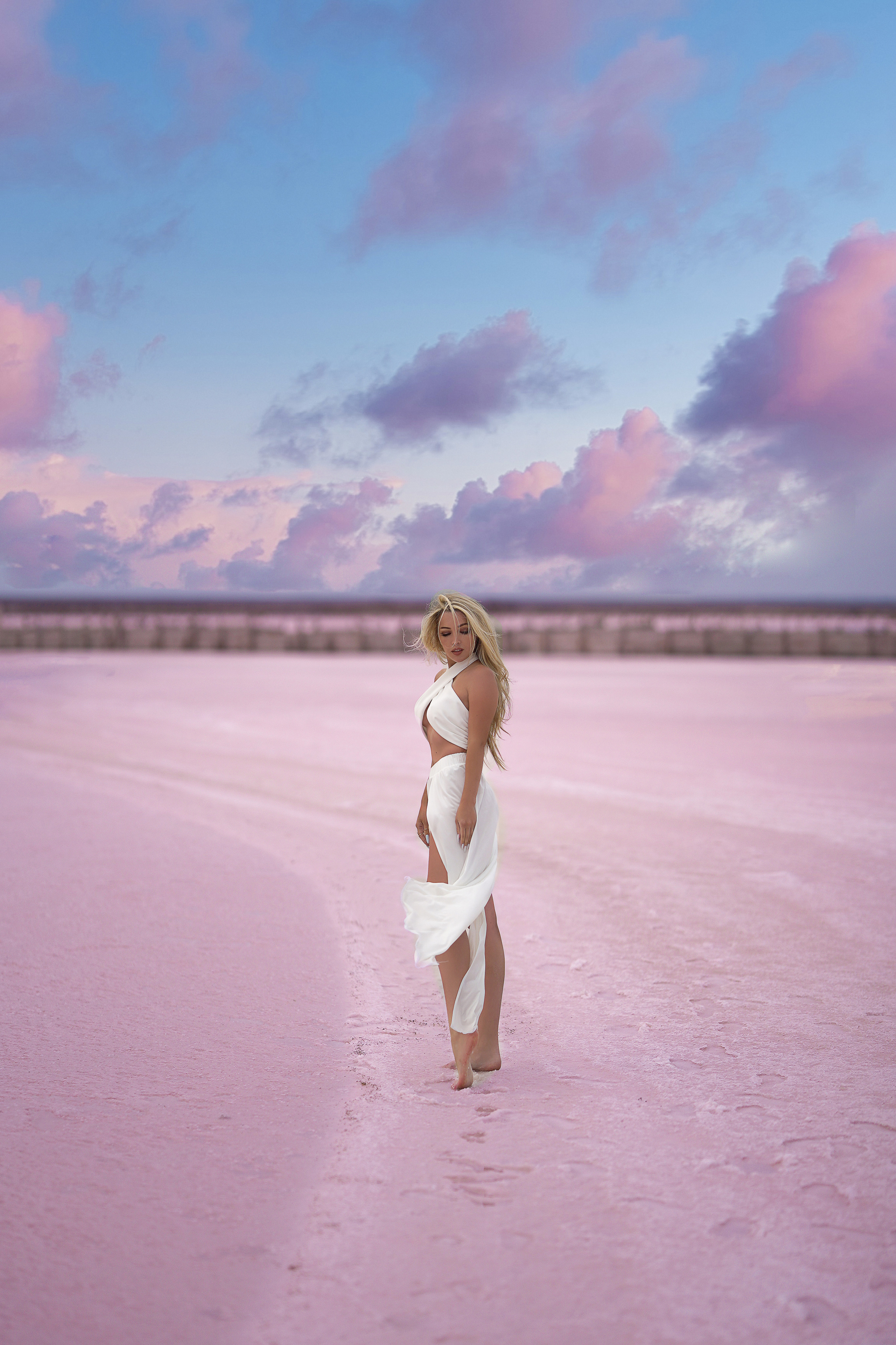 Розовое озеро Сасык-Сиваш (Евпатория). Фотограф в Крыму Лебедева Александра