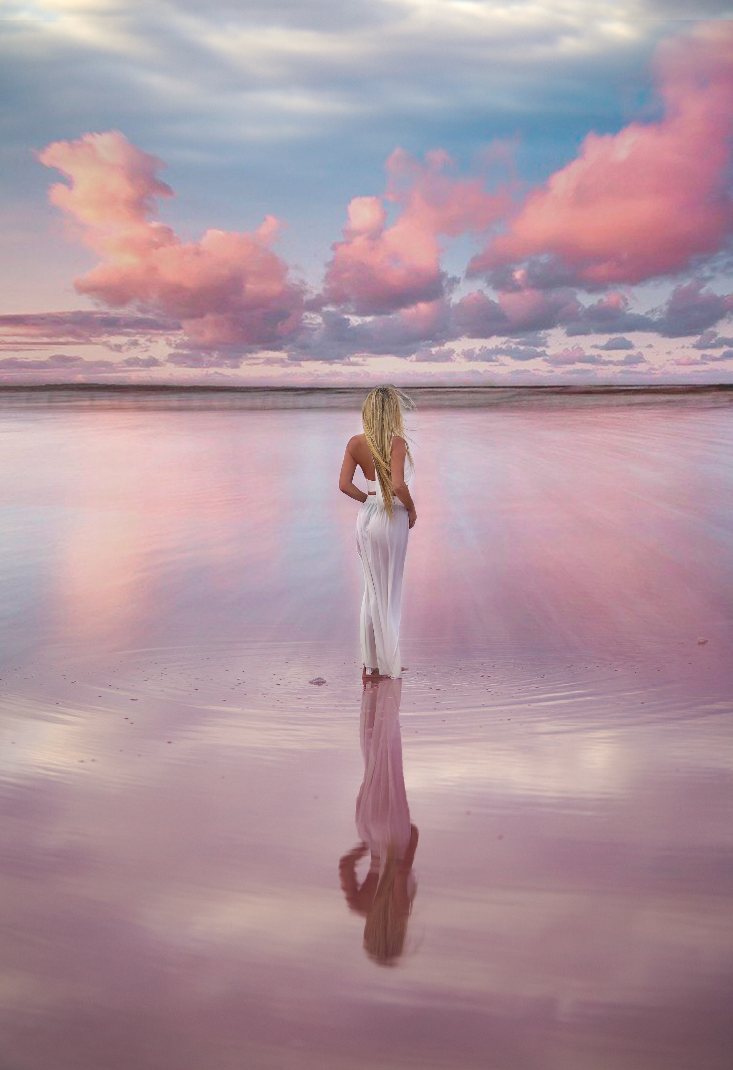 Розовое озеро Сасык-Сиваш (Евпатория). Фотограф в Крыму Лебедева Александра