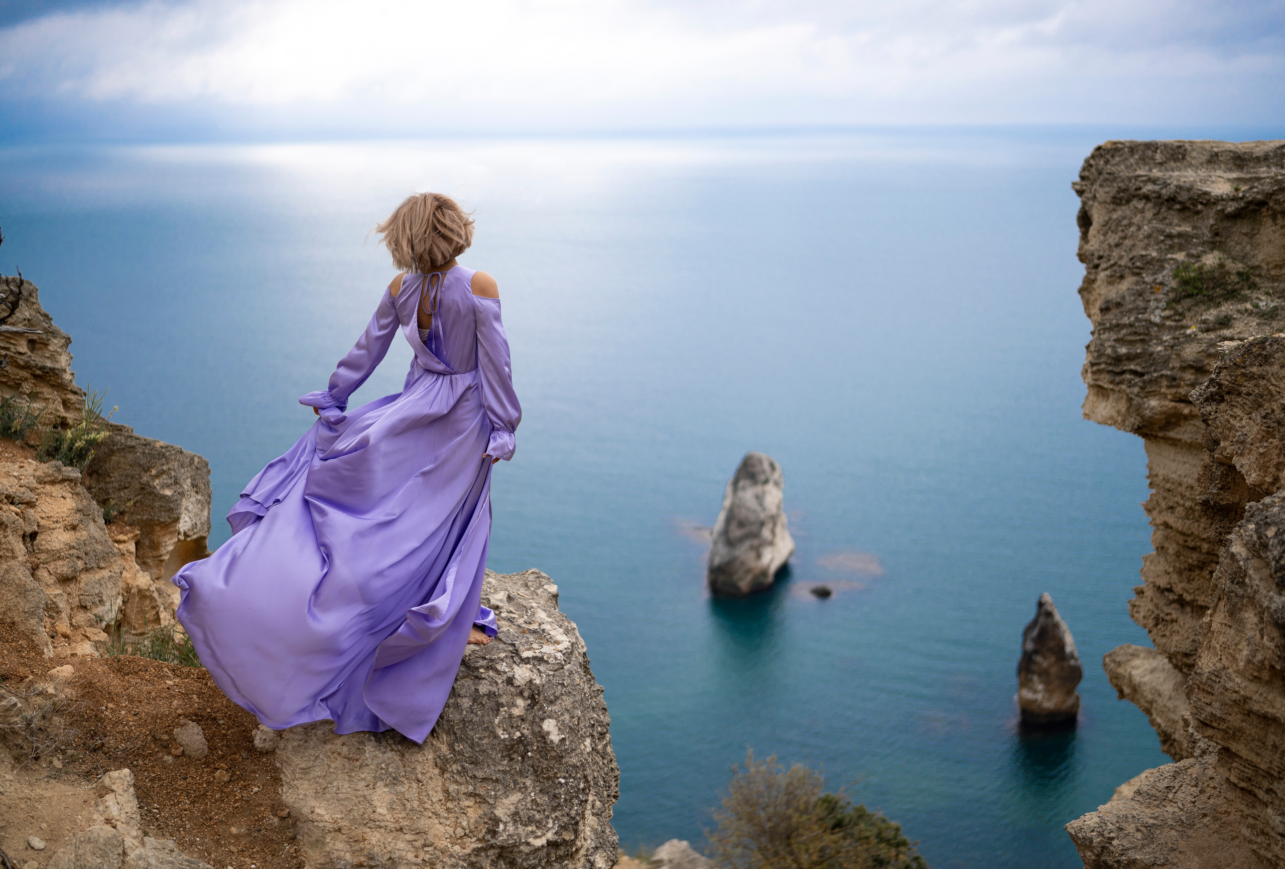 Лавандовое/голубое (S-M). Фотограф в Крыму Лебедева Александра