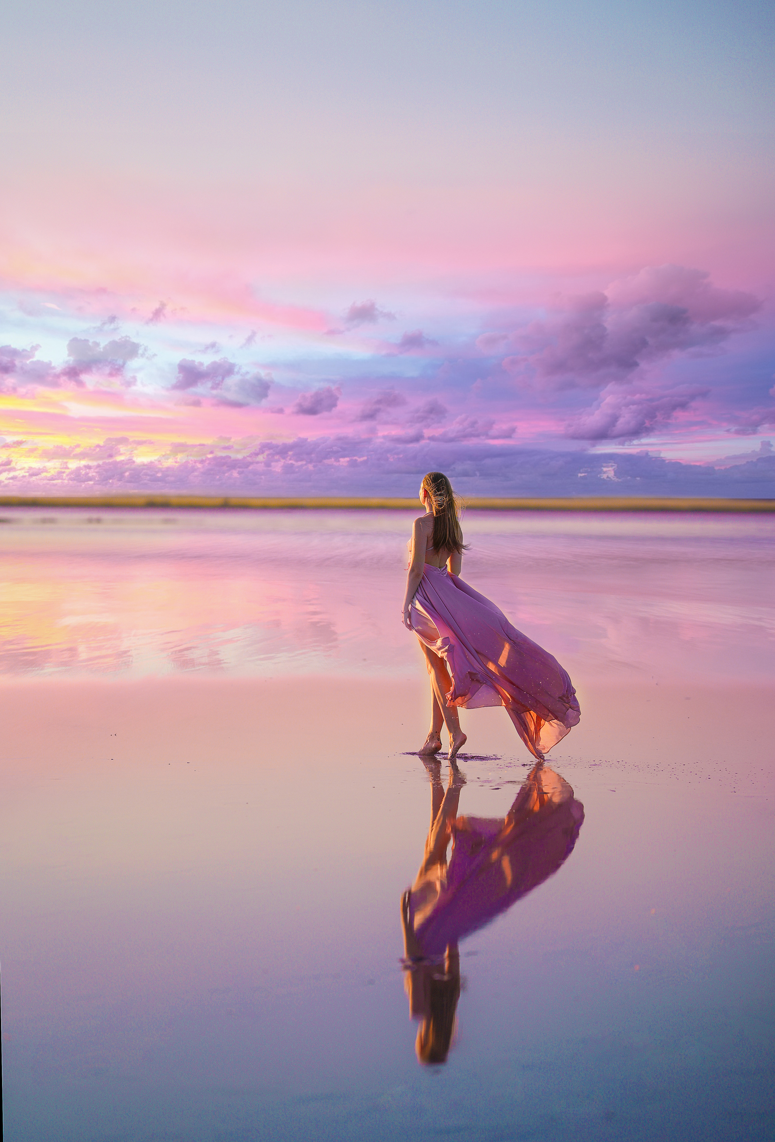 Розовое озеро Сасык-Сиваш (Евпатория). Фотограф в Крыму Лебедева Александра