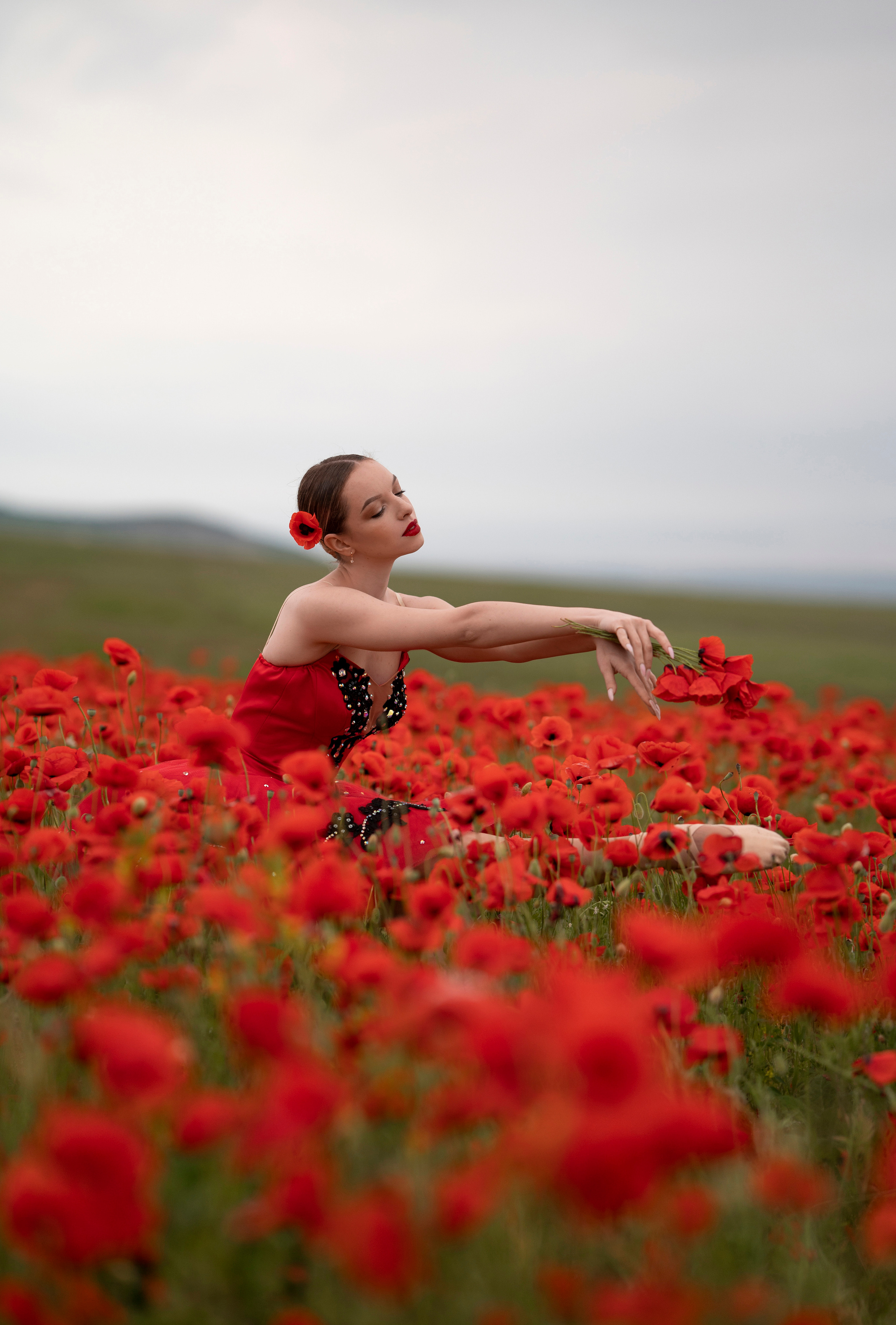 Маковое поле. Фотограф в Крыму Лебедева Александра