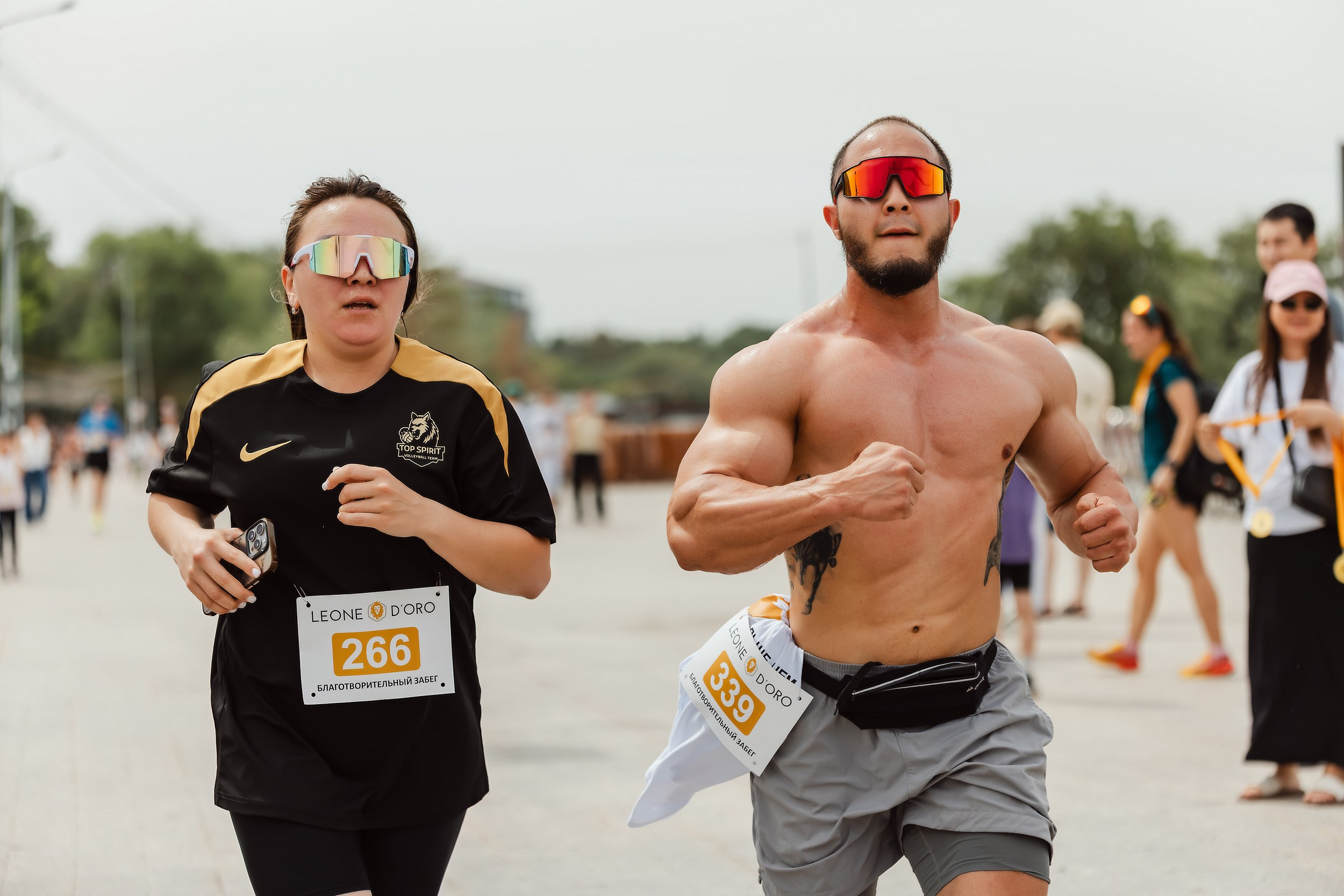Благотворительный Марафон Leone D'oro. Кипятком Павлодар