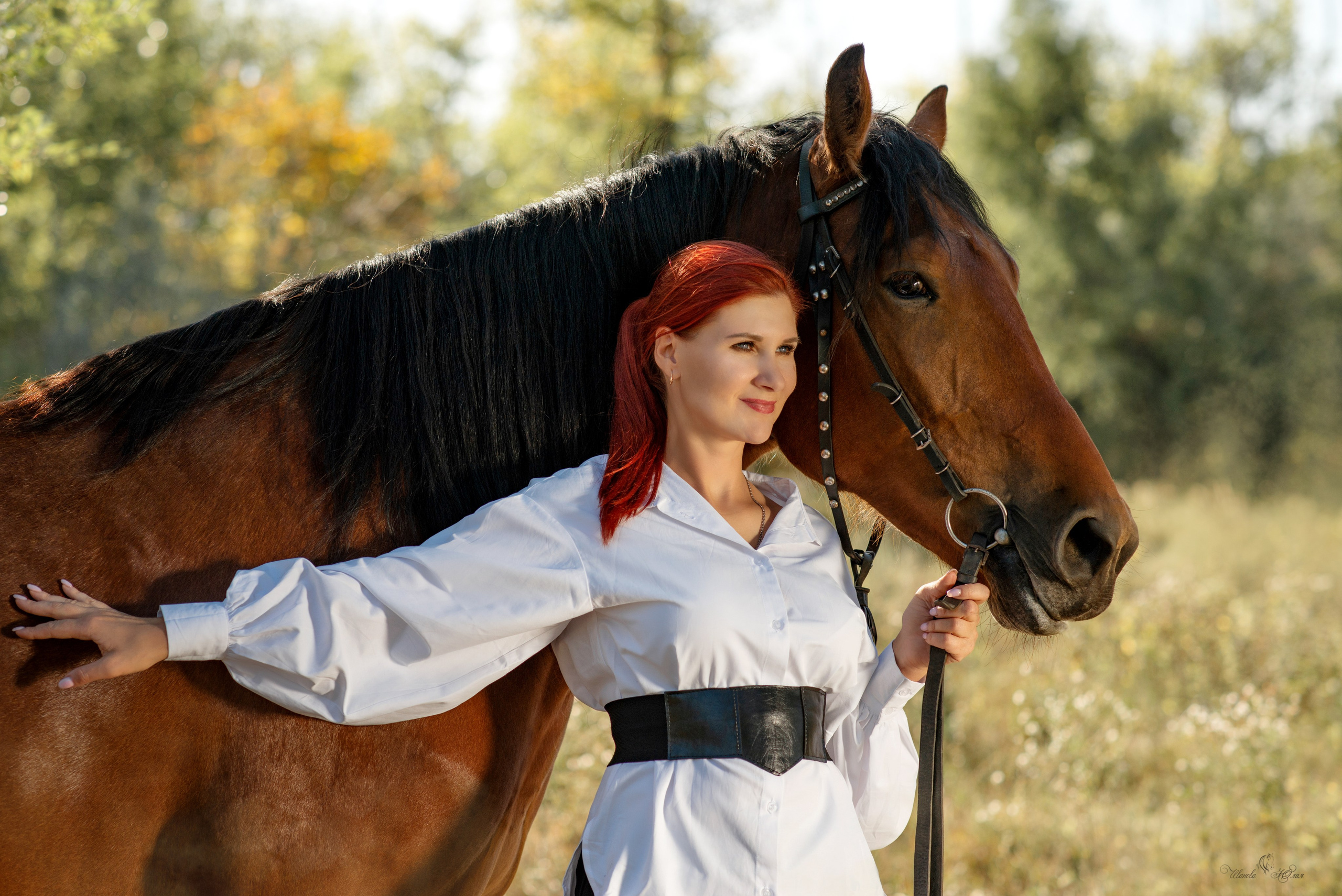 Мария и Ася. Конный фотограф в Саратове Юлия Иванова