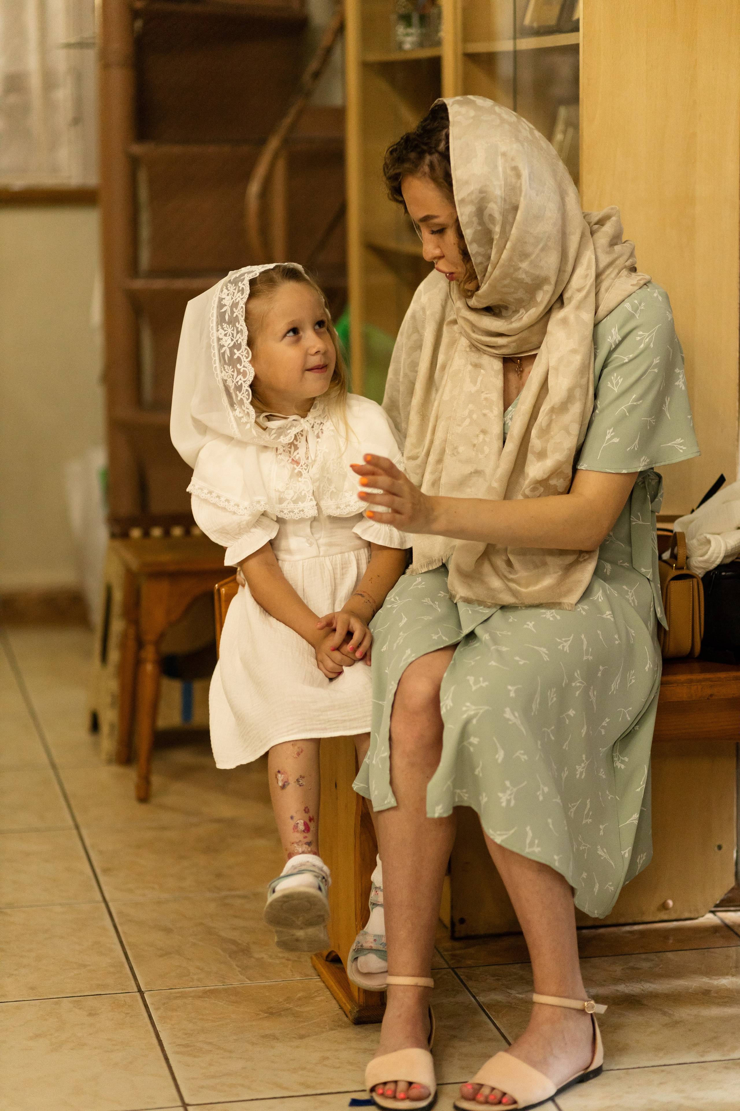 Таинство крещения Романа в Церкви Георгия Победоносца. Анастасия Безуглова- свадебный фотограф в Таганроге