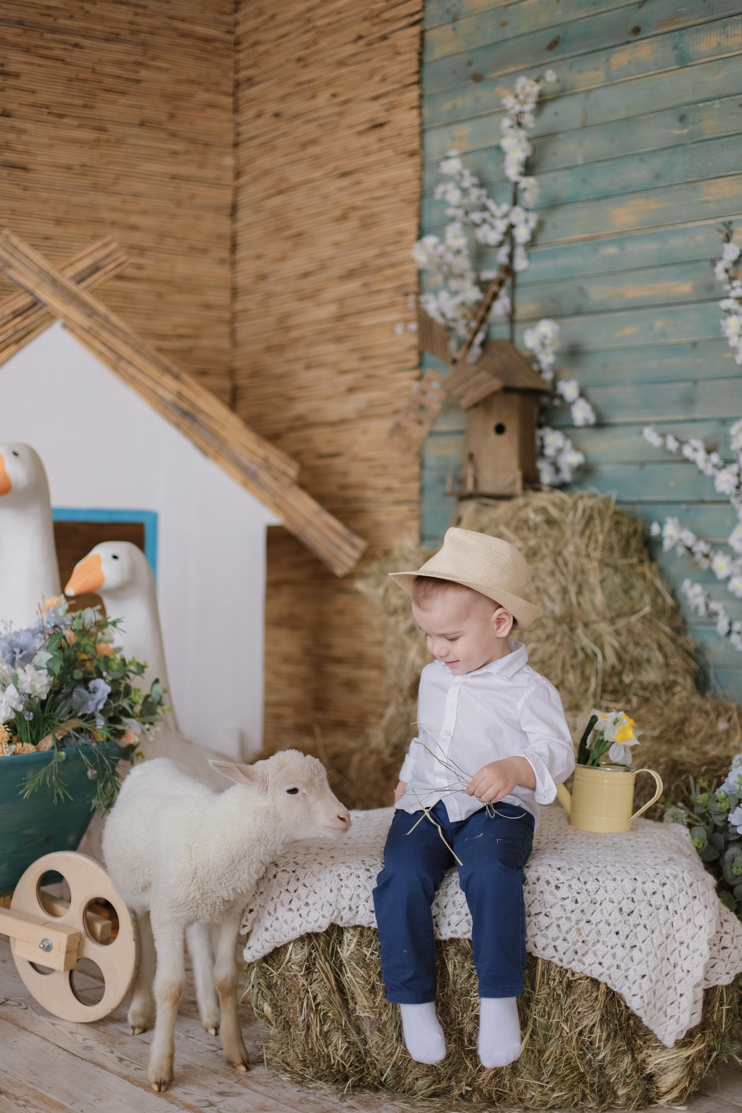 Юля и Максим — с утятами и барашком. Свадебный, семейный и детский фотограф в Люберцах Зайцева Анастасия