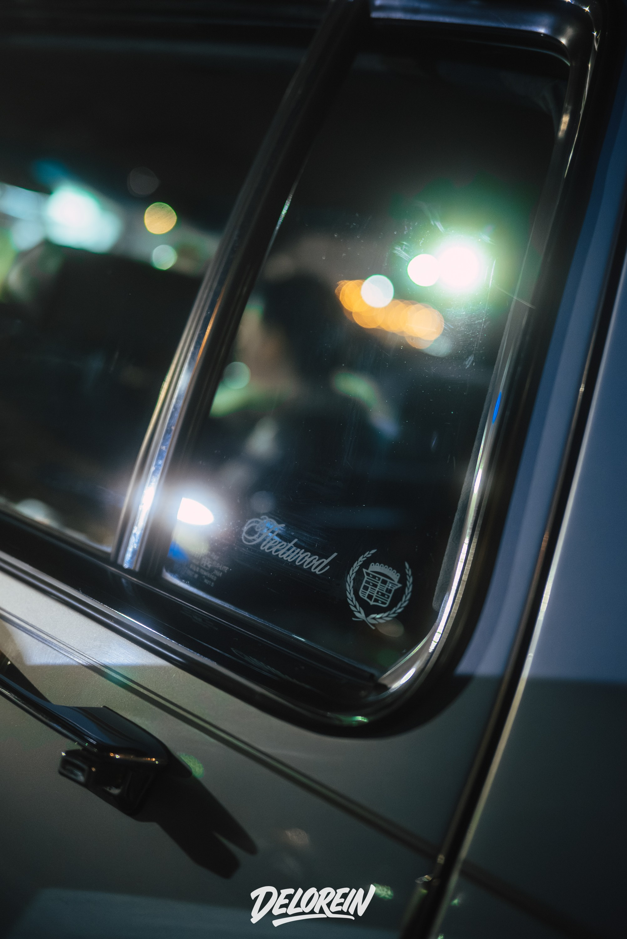 Cadillac Fleetwood небесно голубой. DeLorein