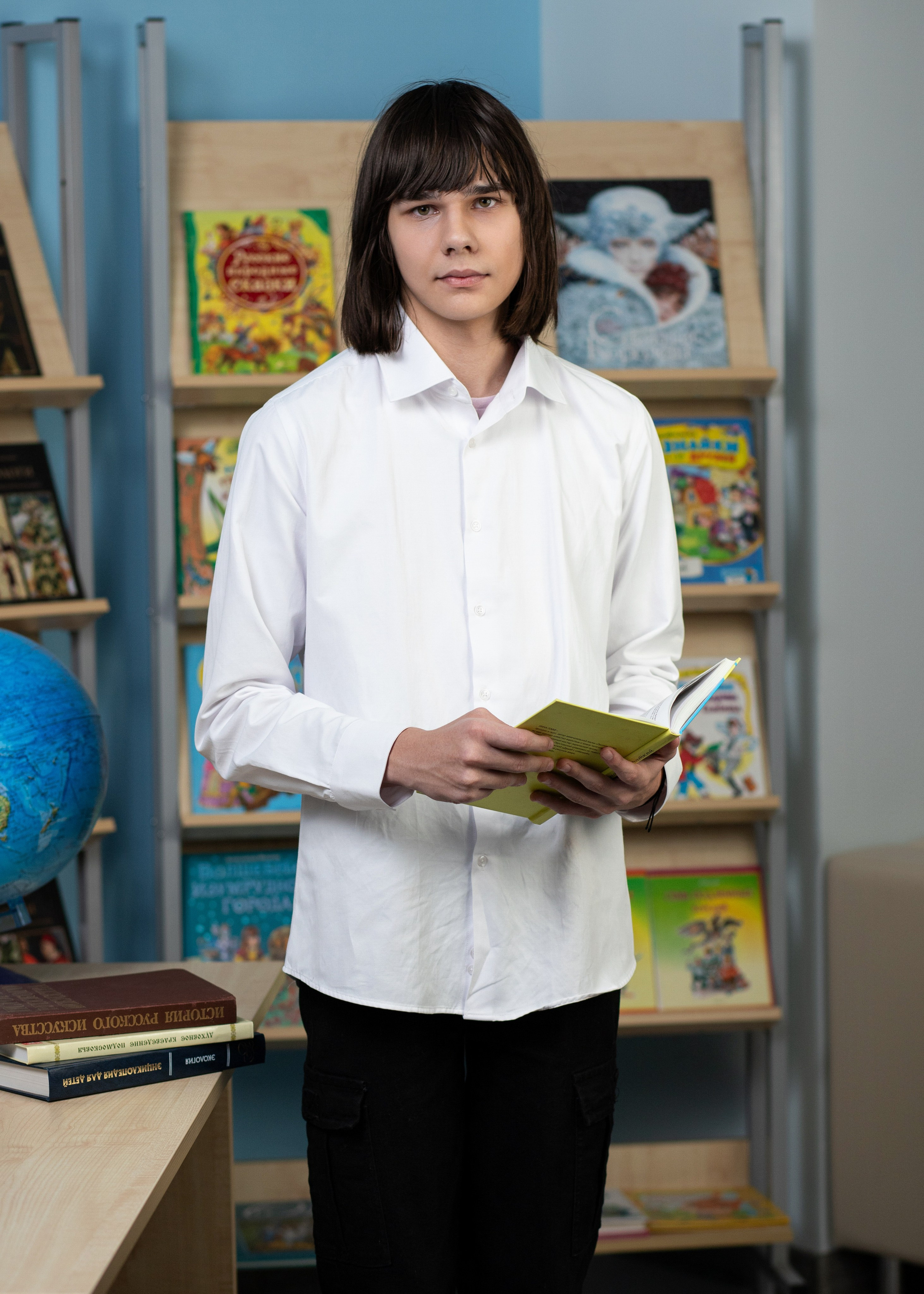 Детский портрет. Выпускная фотография. Средняя школа 9 класс