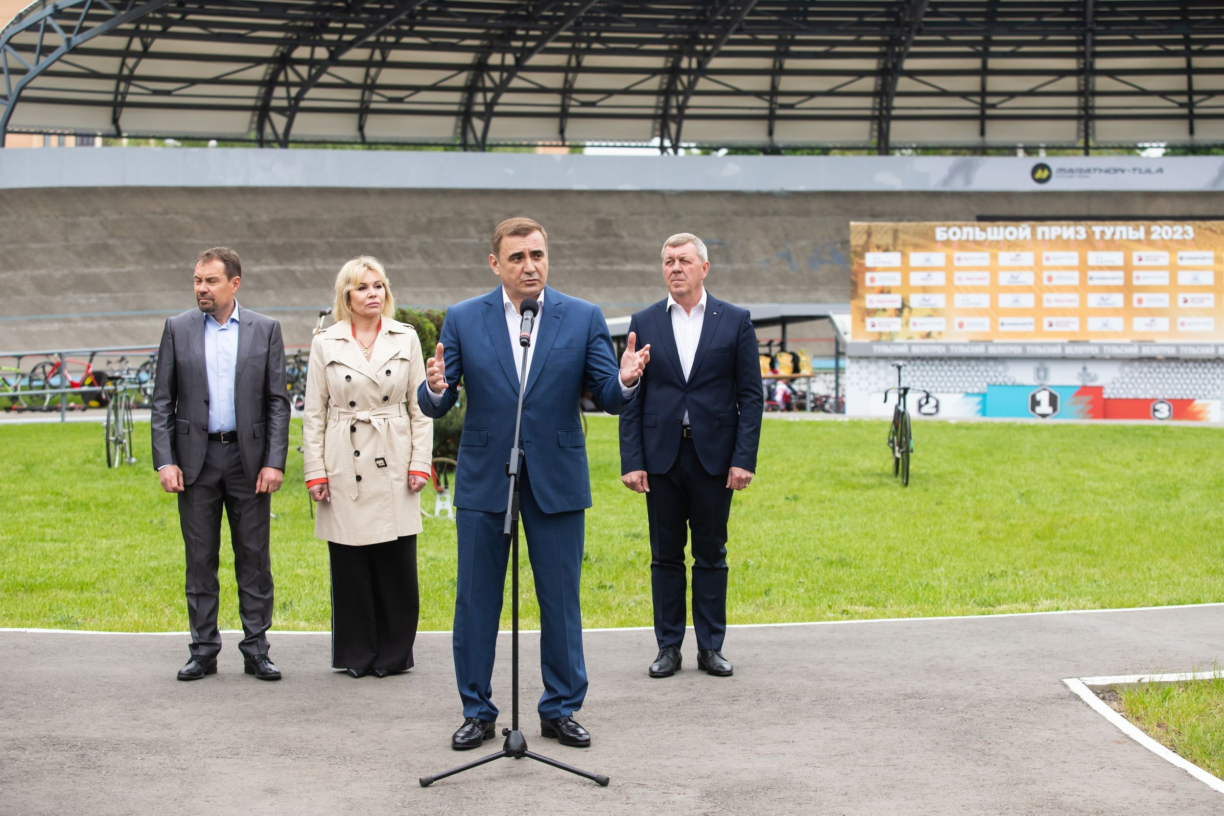 Соревнования по велоспорту «Большой приз Тулы» (19 мая 2023). Репортажный фотограф Алексей Пирязев