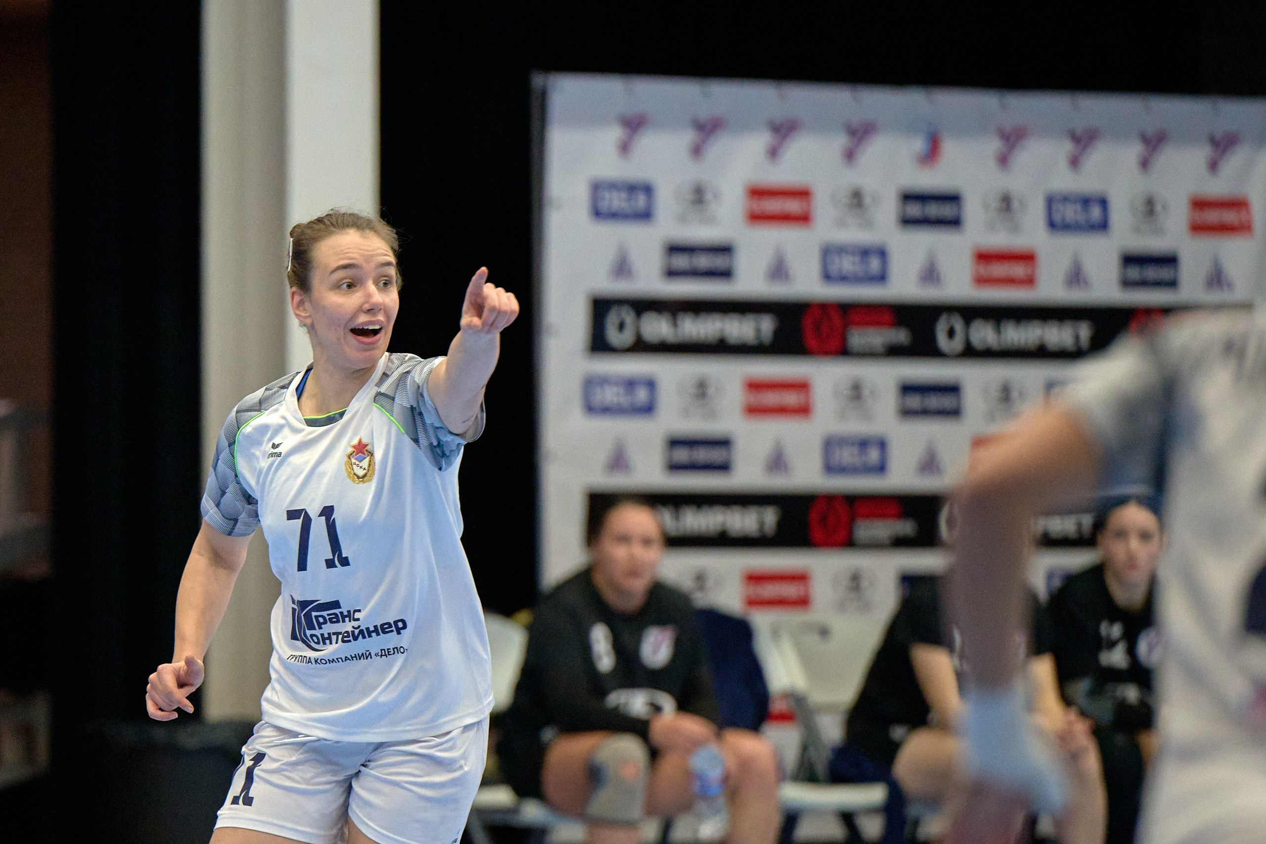 Гандбол. OLIMPBET Суперлига. «Университет» — «ЦСКА». Спортивный репортажный фотограф в Ижевске Сергей Мерзляков