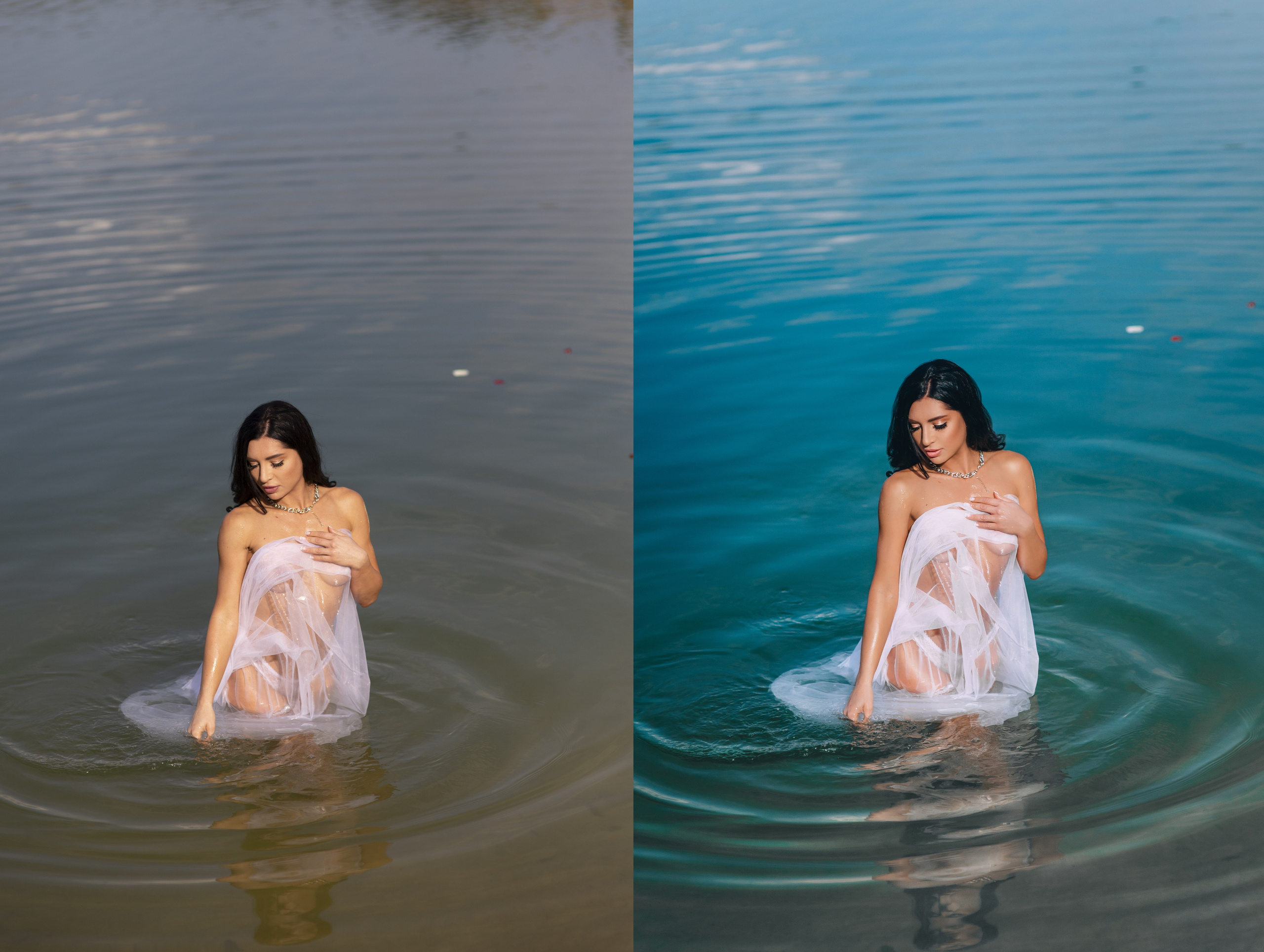 Ретушь до и после. Семейный и женский фотограф в Екатеринбурге Светлана Фиризен