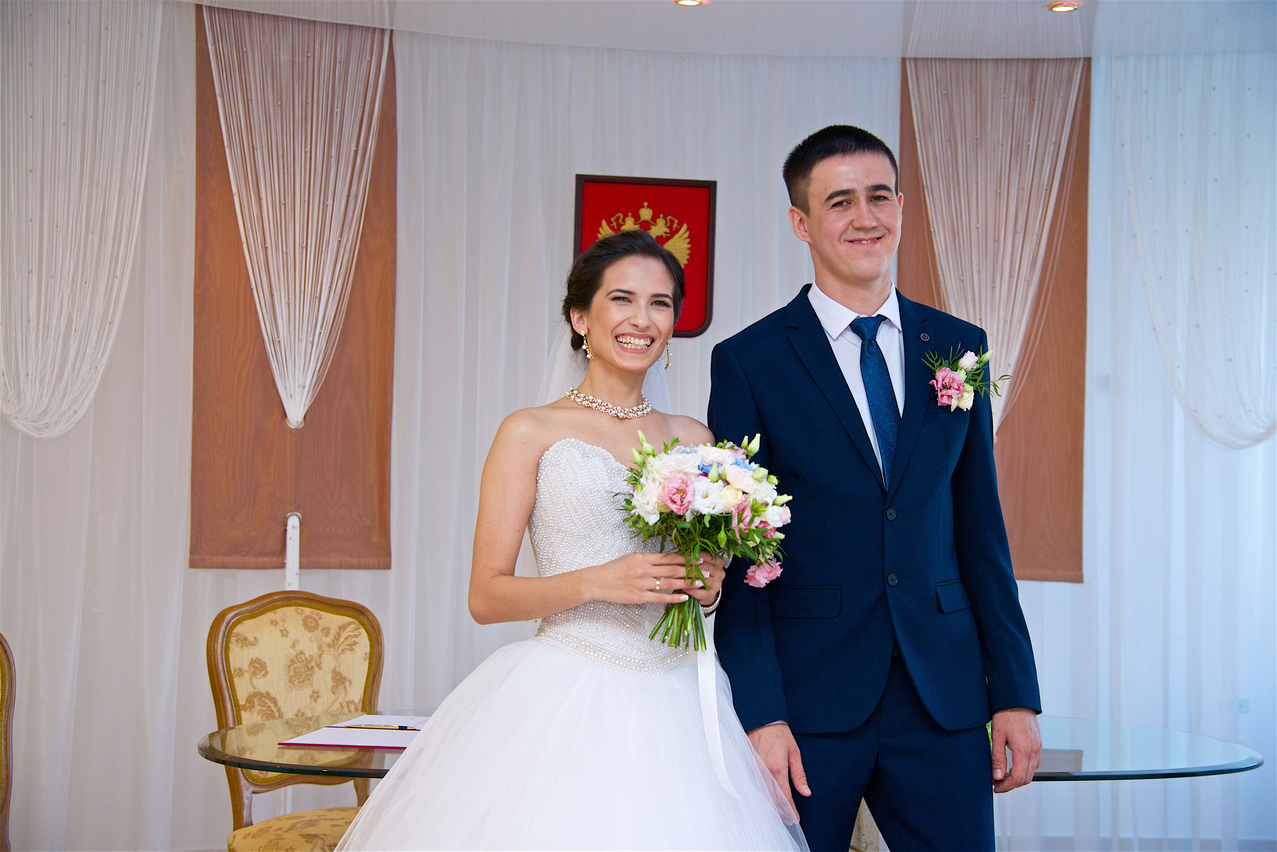 Регистрация в Советском ЗАГСе. Свадебный и семейный фотограф в Самаре Марина Алексеева