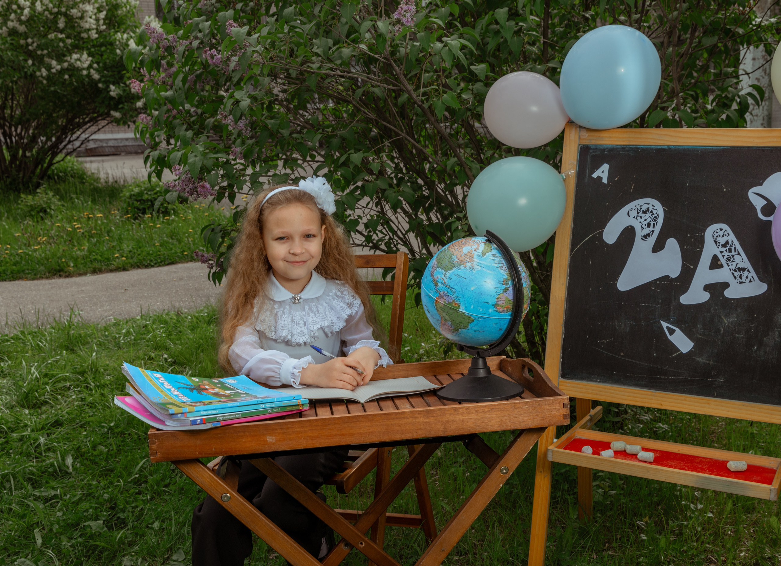 Школьная фотозона. Семейный и детский фотограф в Нижнем Новгороде