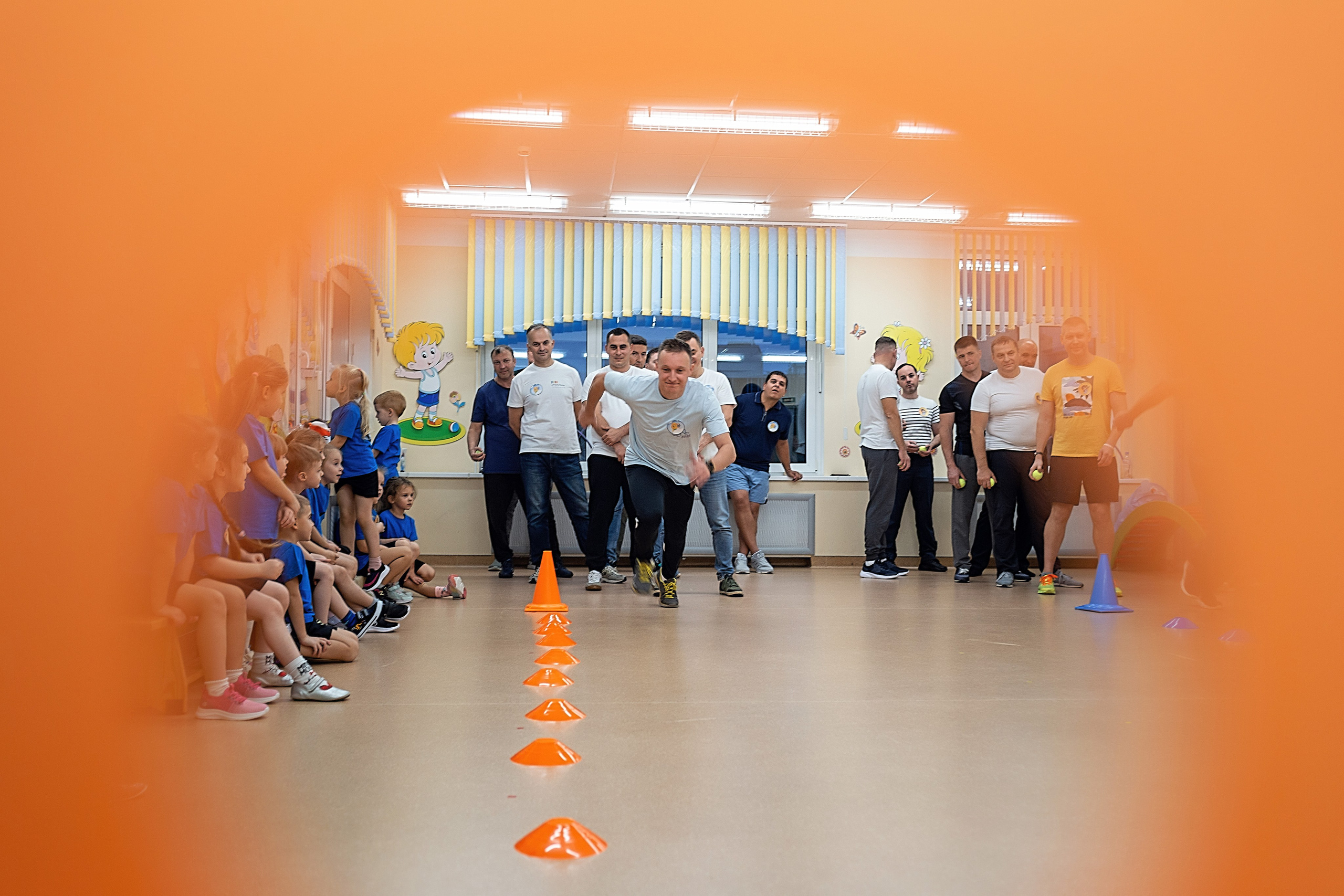 День пап в детском саду_2024. Семейный фотограф в Санкт-Петербурге