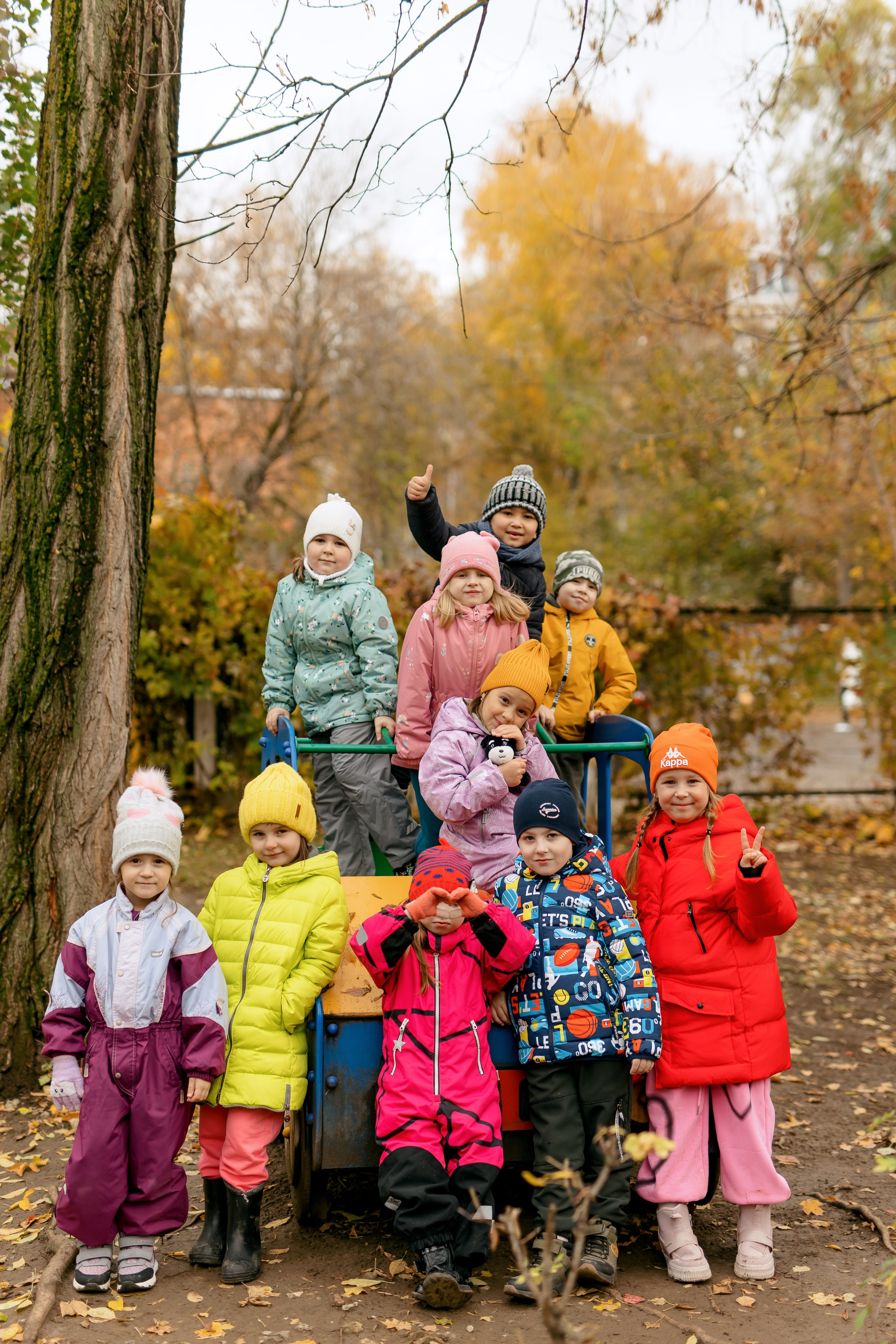 Осень в садике. Свадебный и семейный фотограф в Туле и области Маша Костина
