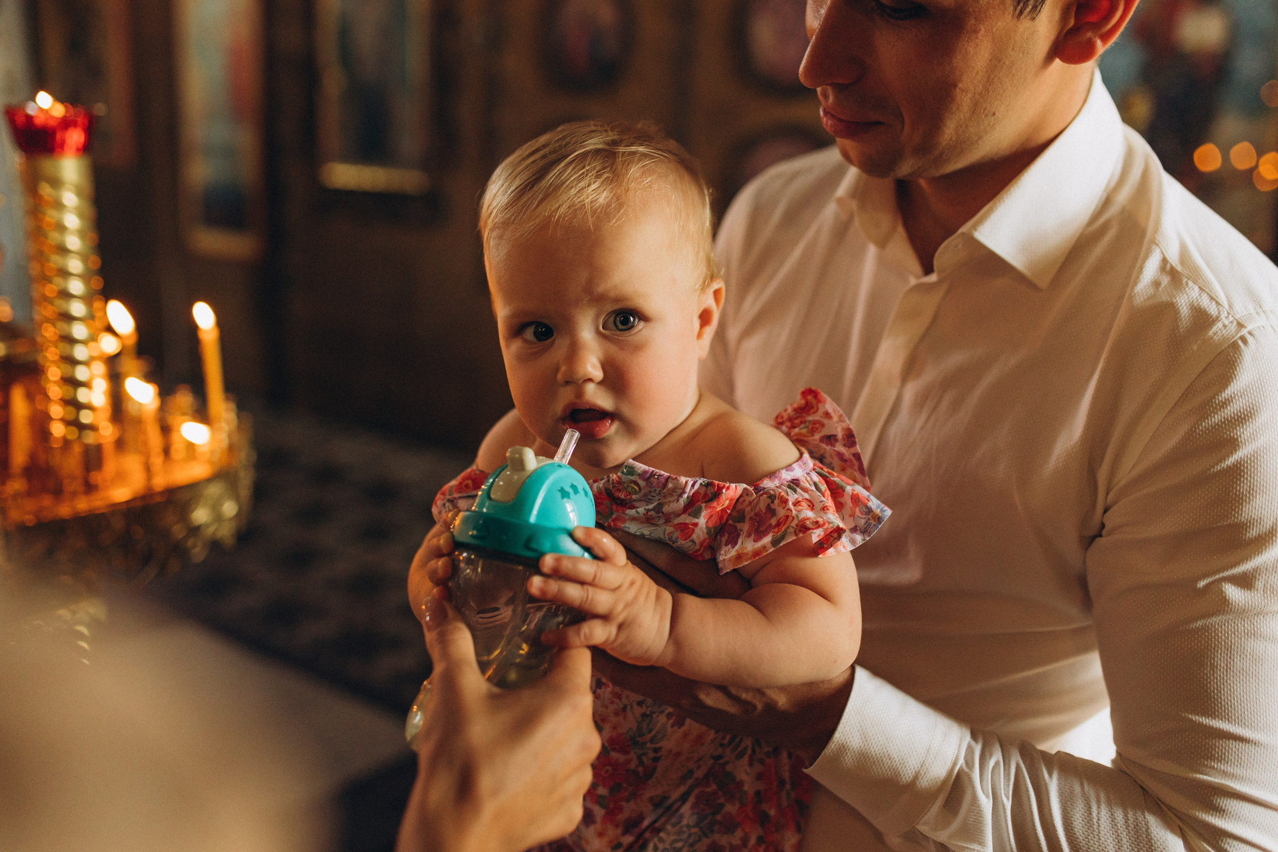 Крещение Марии. Семейный фотограф в Обнинске