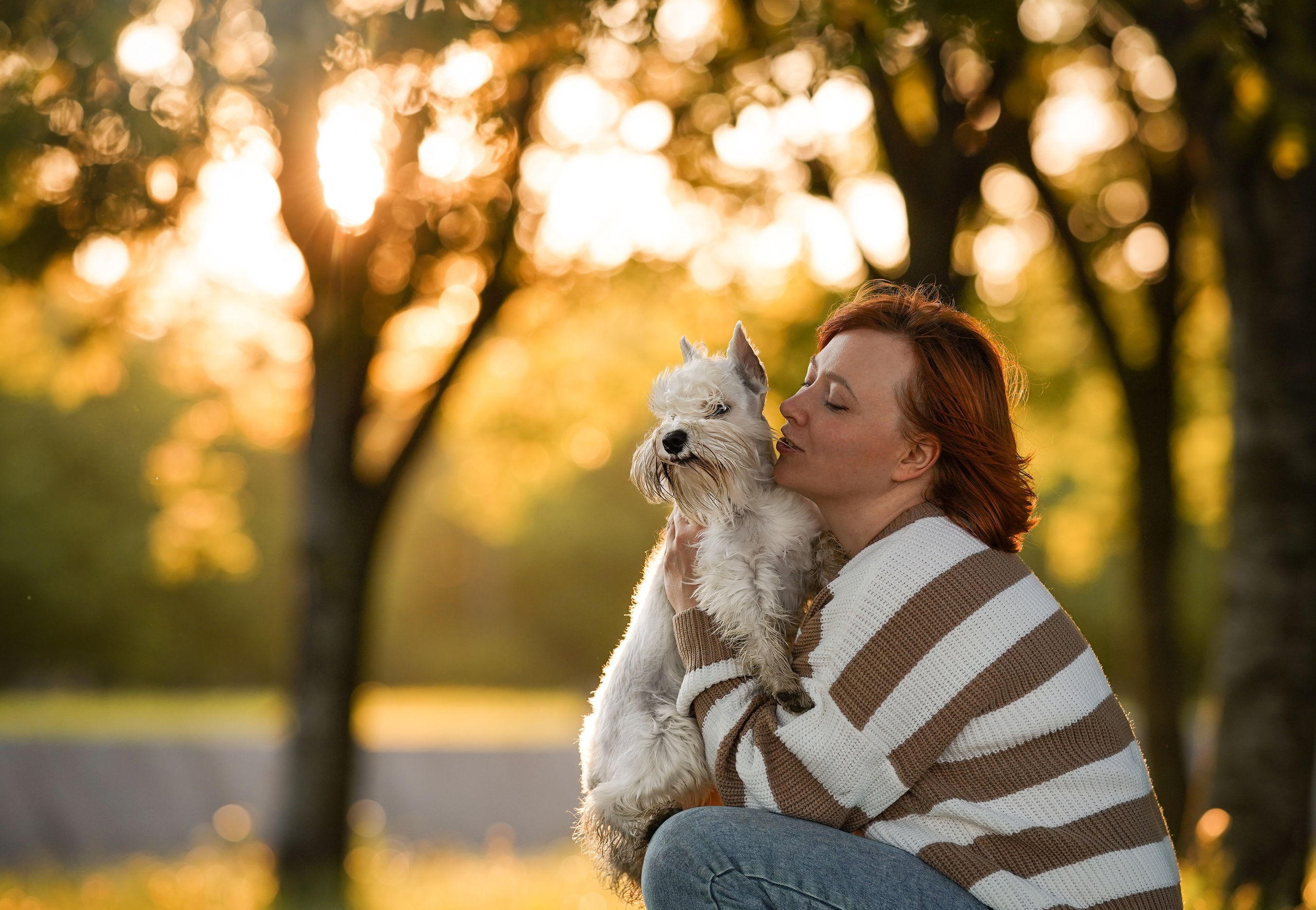 Оля и Доминик. Фотограф-анималист в Санкт-Петербурге Яна Мартынова