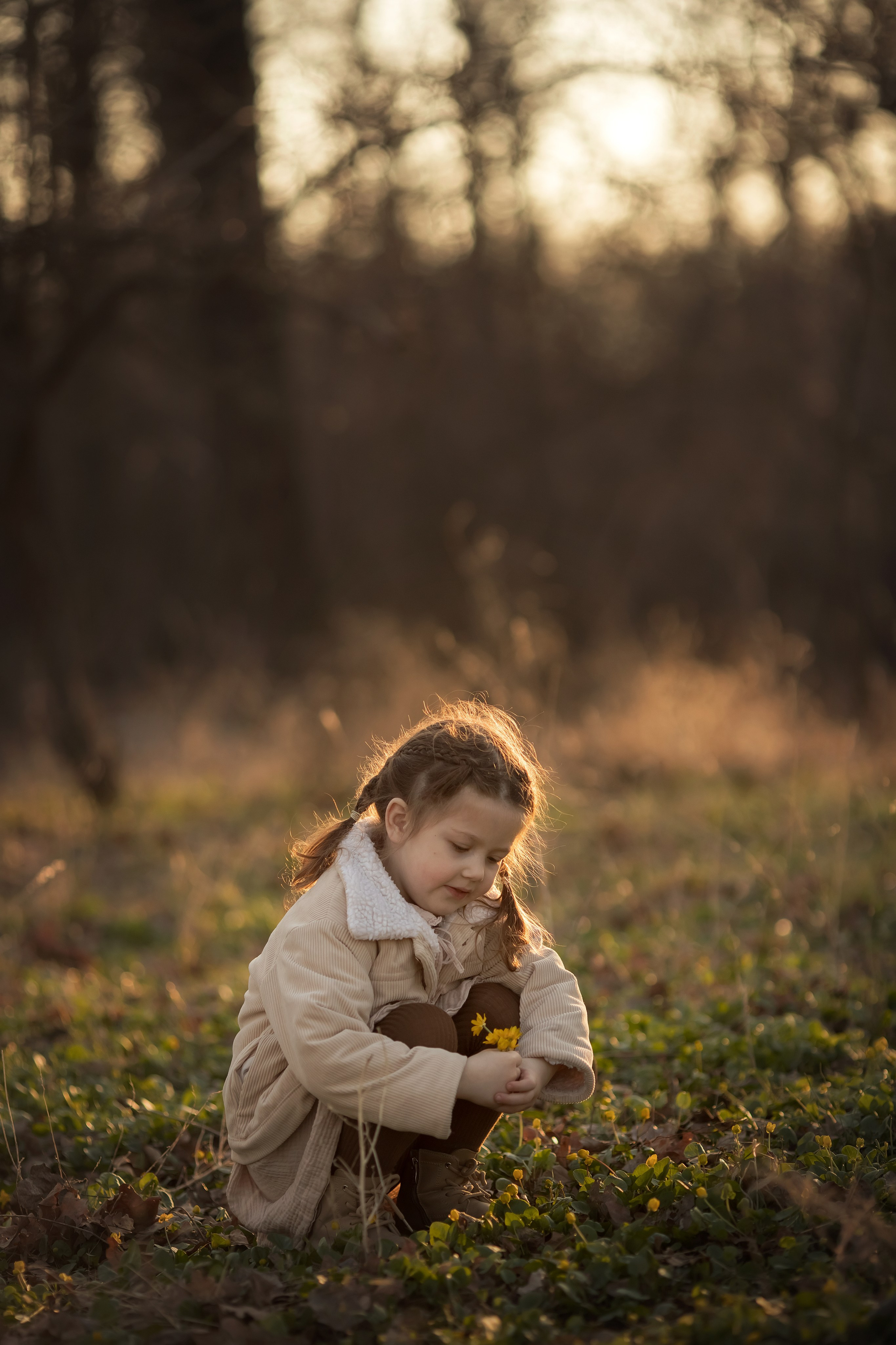 Шоколадная весна. Семейный и детский фотограф в Саратове Полина Коткина