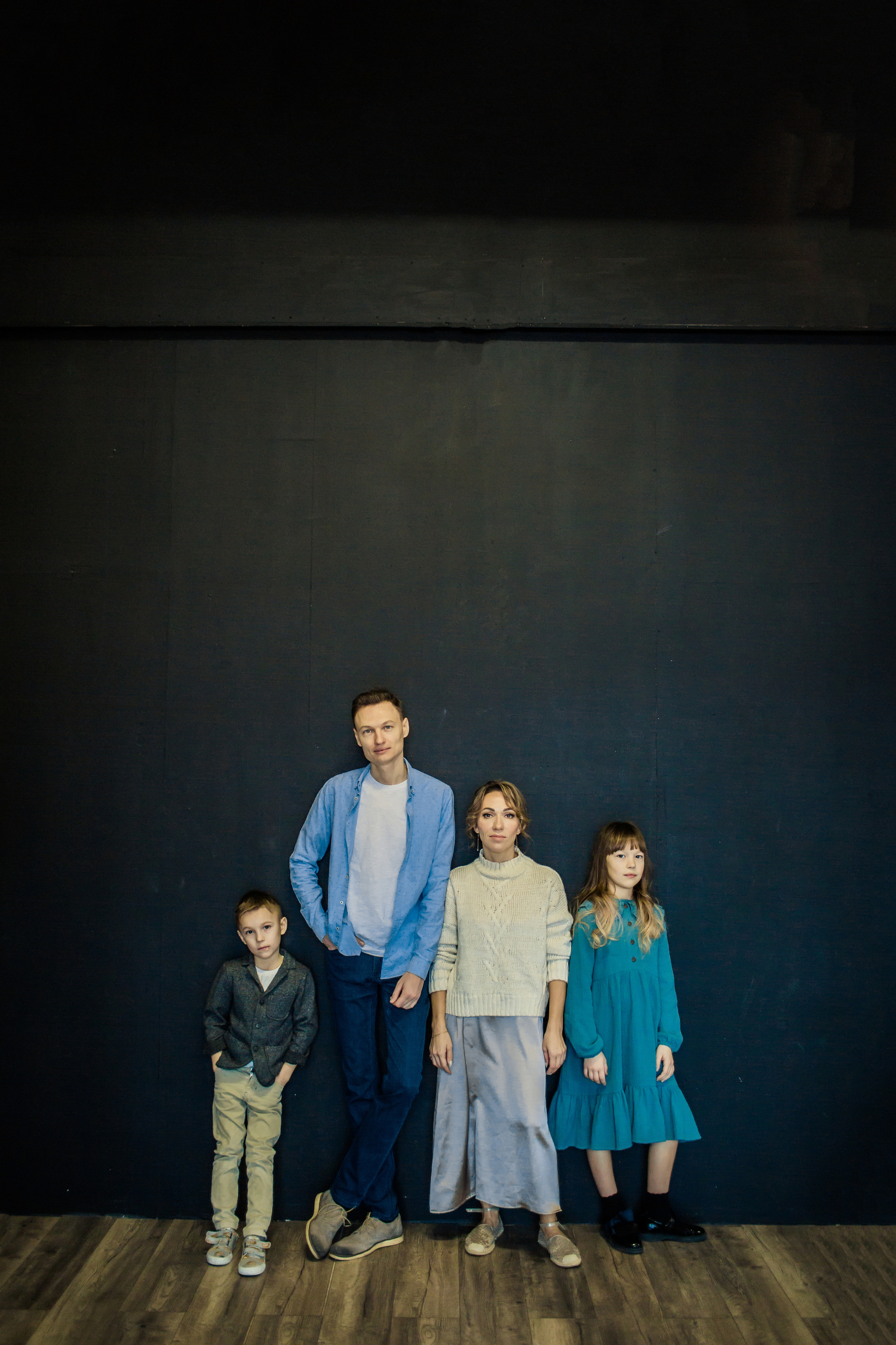 Семейная фотосессия в студии на Чкаловской. Детский, свадебный и семейный фотограф Юлия Курбатова, Санкт-Петербург