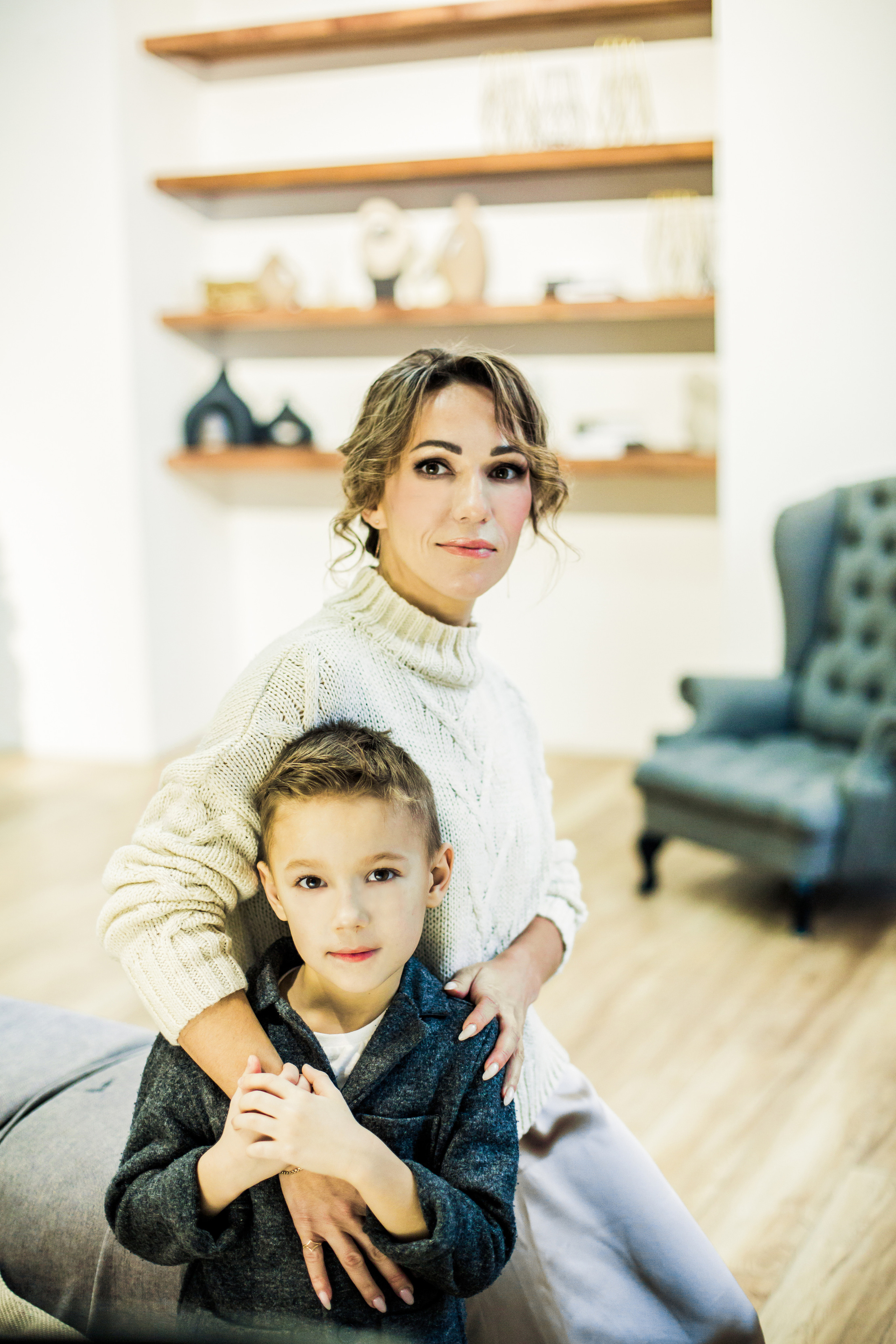 Семейная фотосессия в студии на Чкаловской. Детский, свадебный и семейный фотограф Юлия Курбатова, Санкт-Петербург