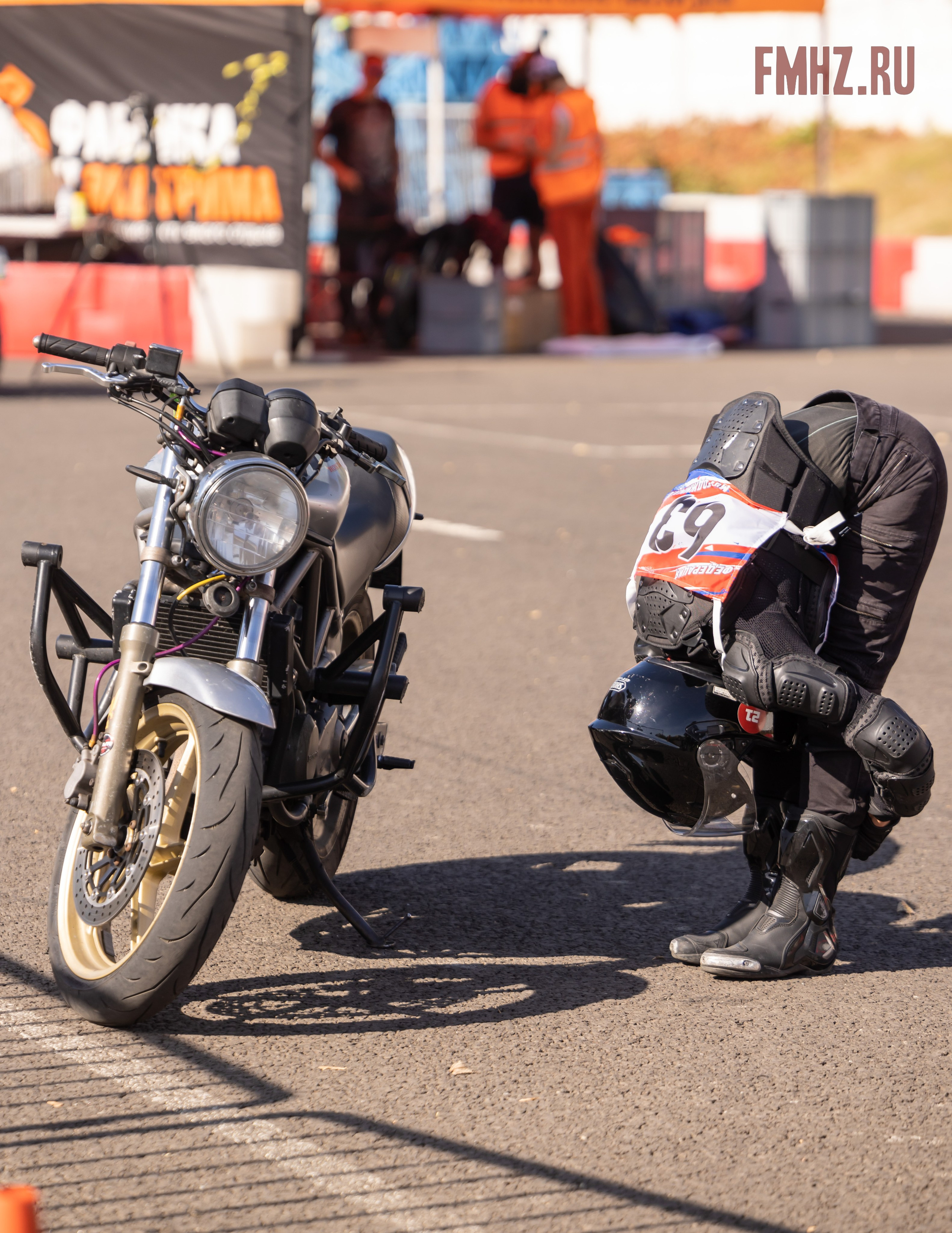 Соревнования по мотоджимхане на площадке Мосгортранс 15.09.2024. Фотограф Владимир Охрименко