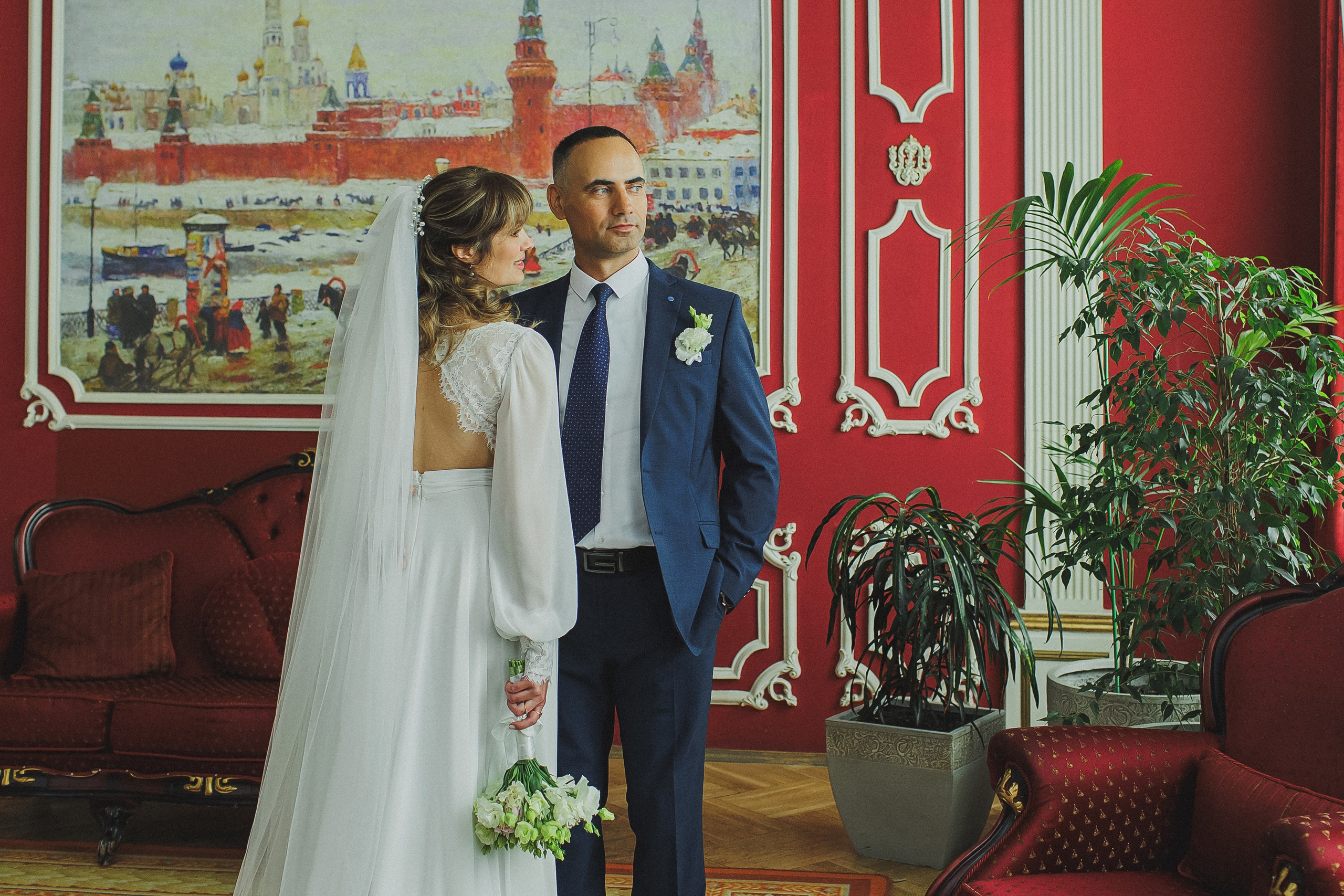 Свадебная фотосессия в Кусково. Фотограф в Москве и Люберцах Анна Ушакова